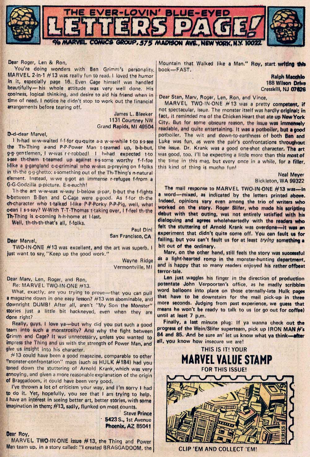Marvel Two-In-One (1974) issue 15 - Page 14
