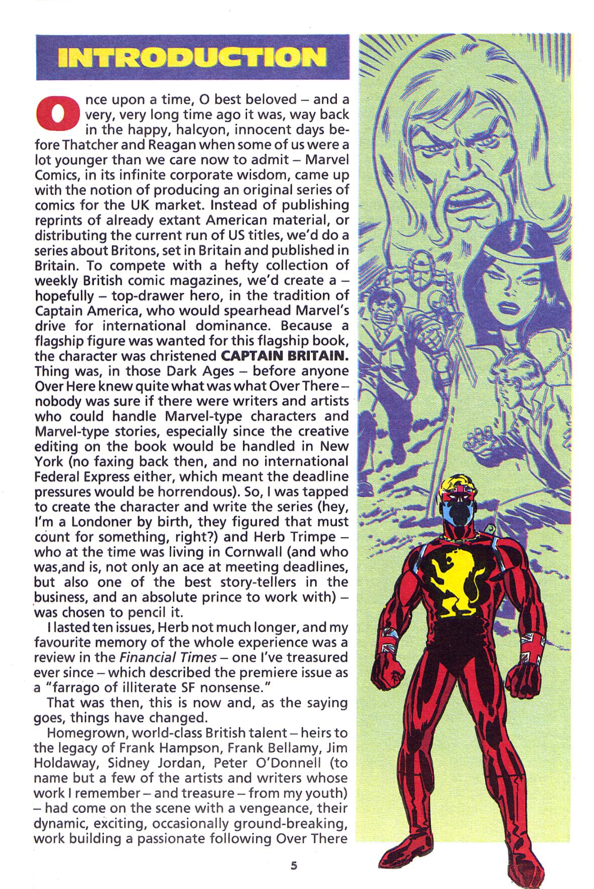 Read online Captain Britain (1988) comic -  Issue # TPB - 5