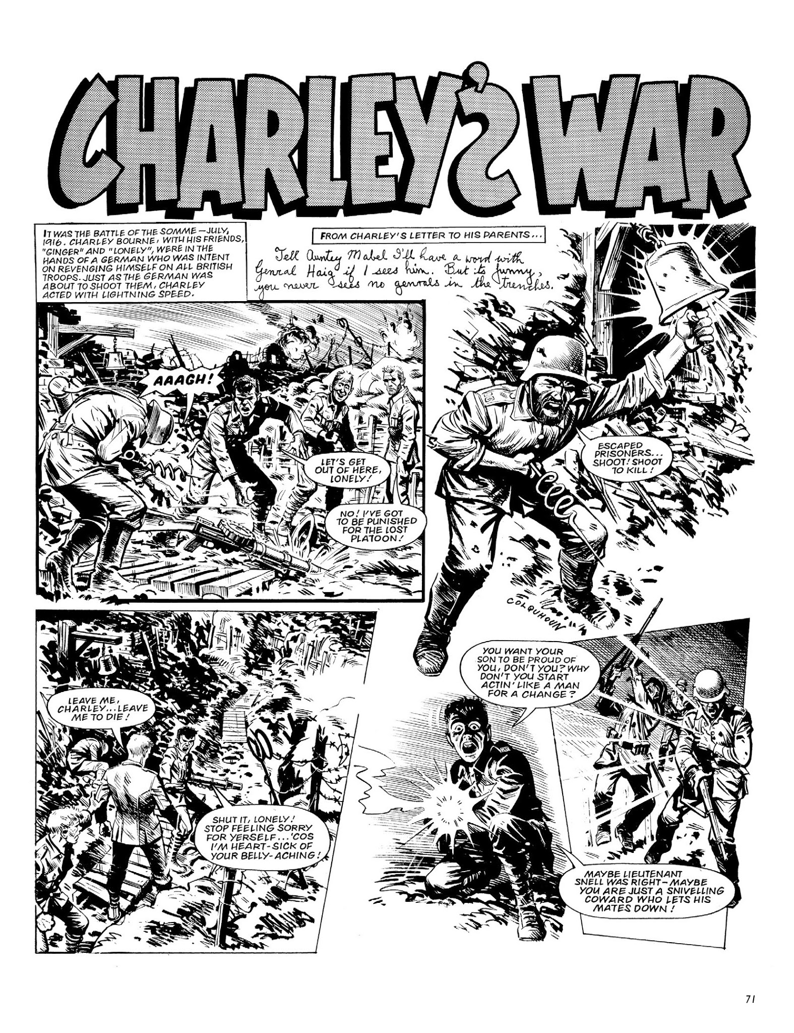 Read online Charley's War: The Definitive Collection comic -  Issue # TPB - 71