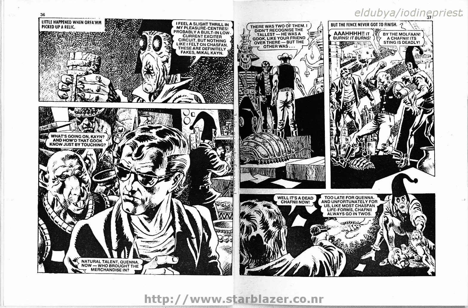 Read online Starblazer comic -  Issue #247 - 20