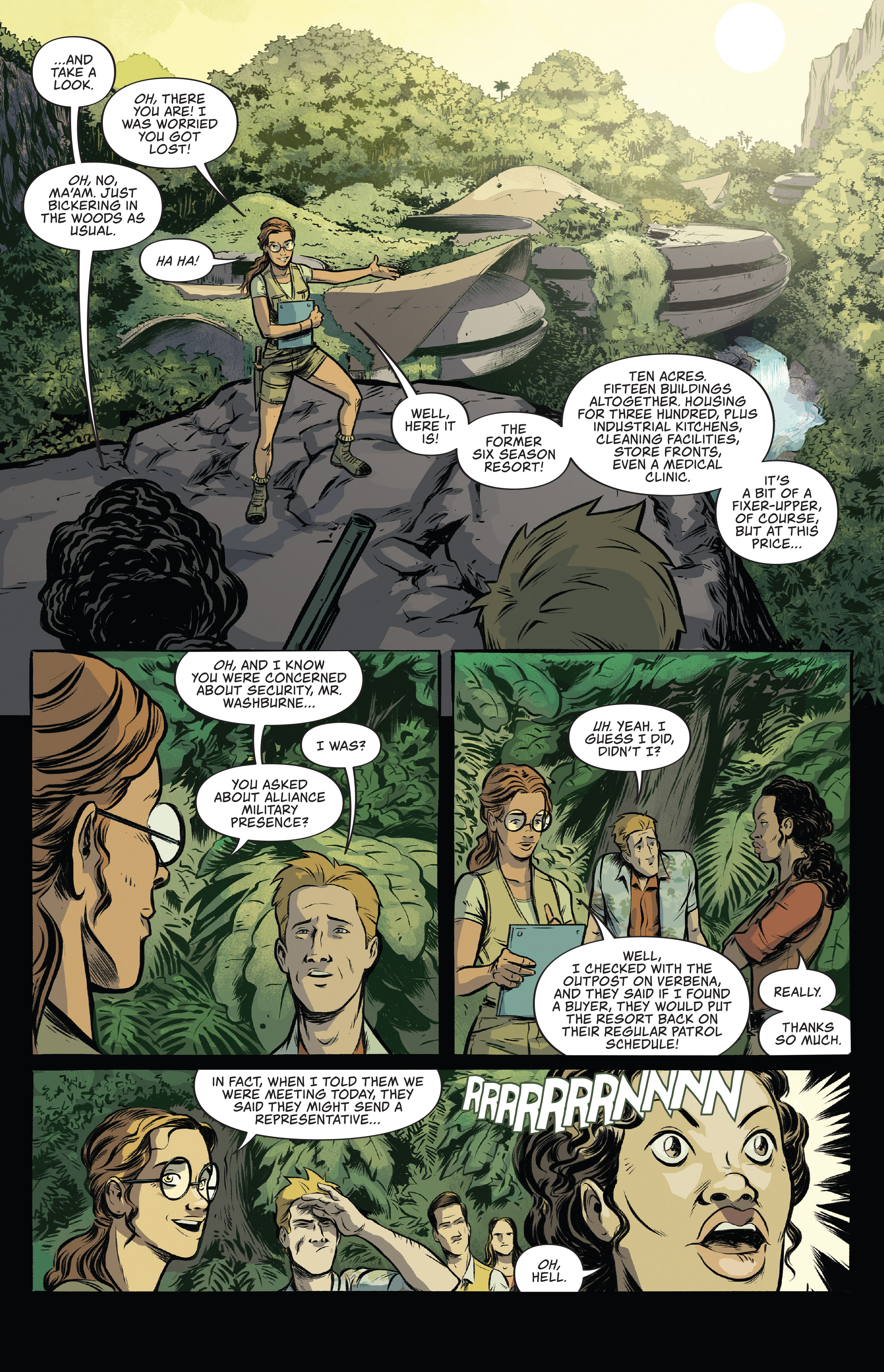 Read online Firefly: Blue Sun Rising comic -  Issue # _Deluxe Edition (Part 3) - 25