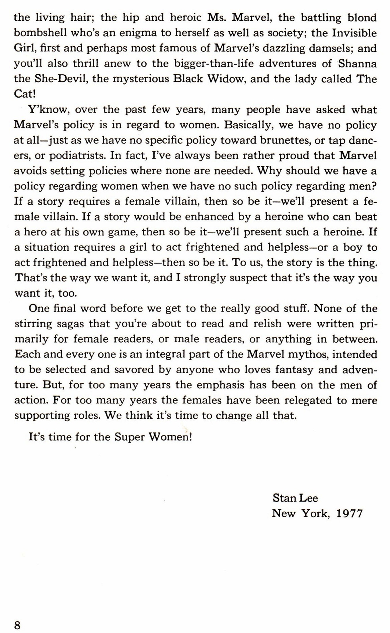 Read online The Superhero Women by Stan Lee comic -  Issue # TPB (Part 1) - 10