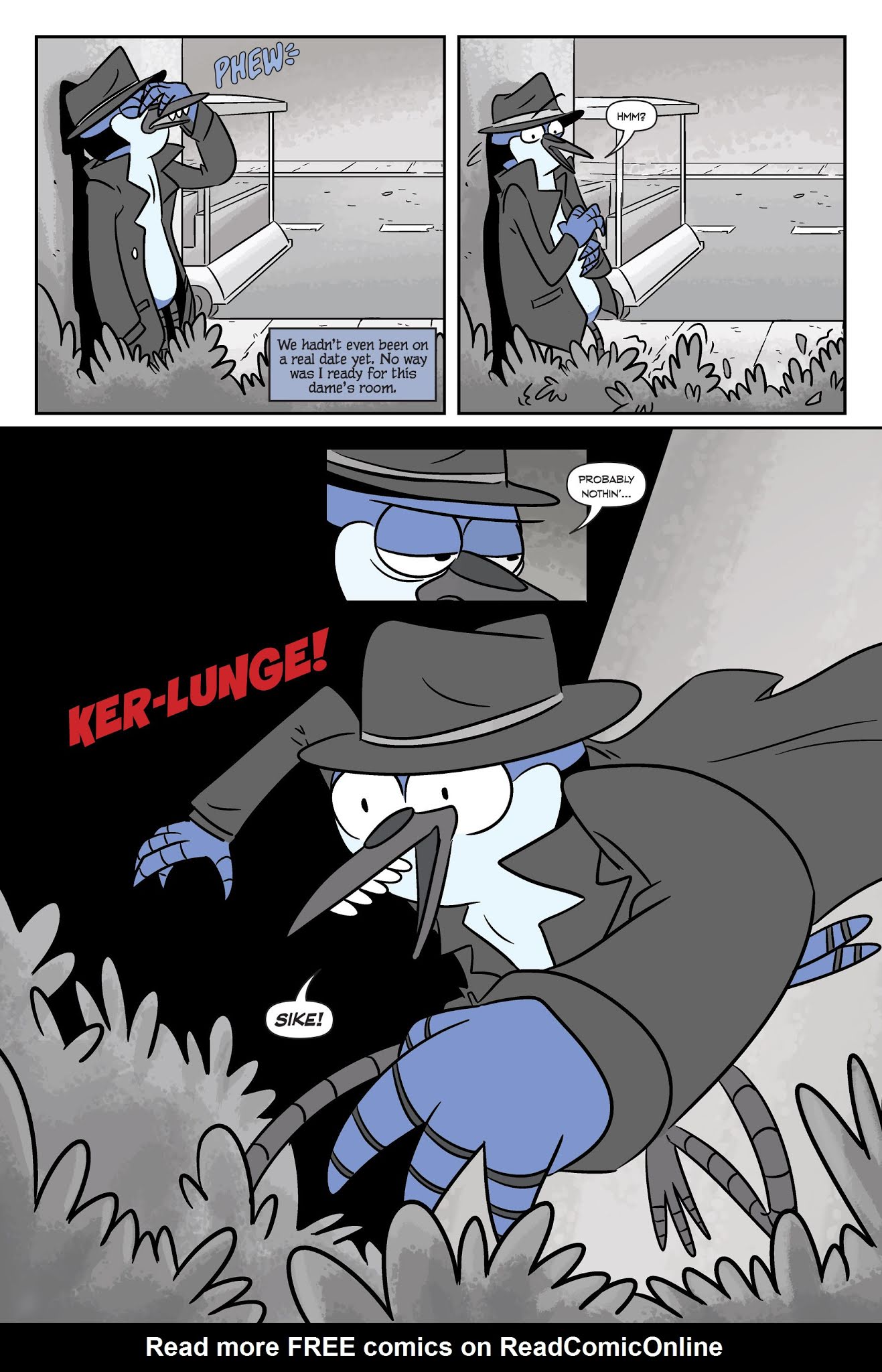 Read online Regular Show: Noir Means Noir, Buddy comic -  Issue # TPB (Part 1) - 40
