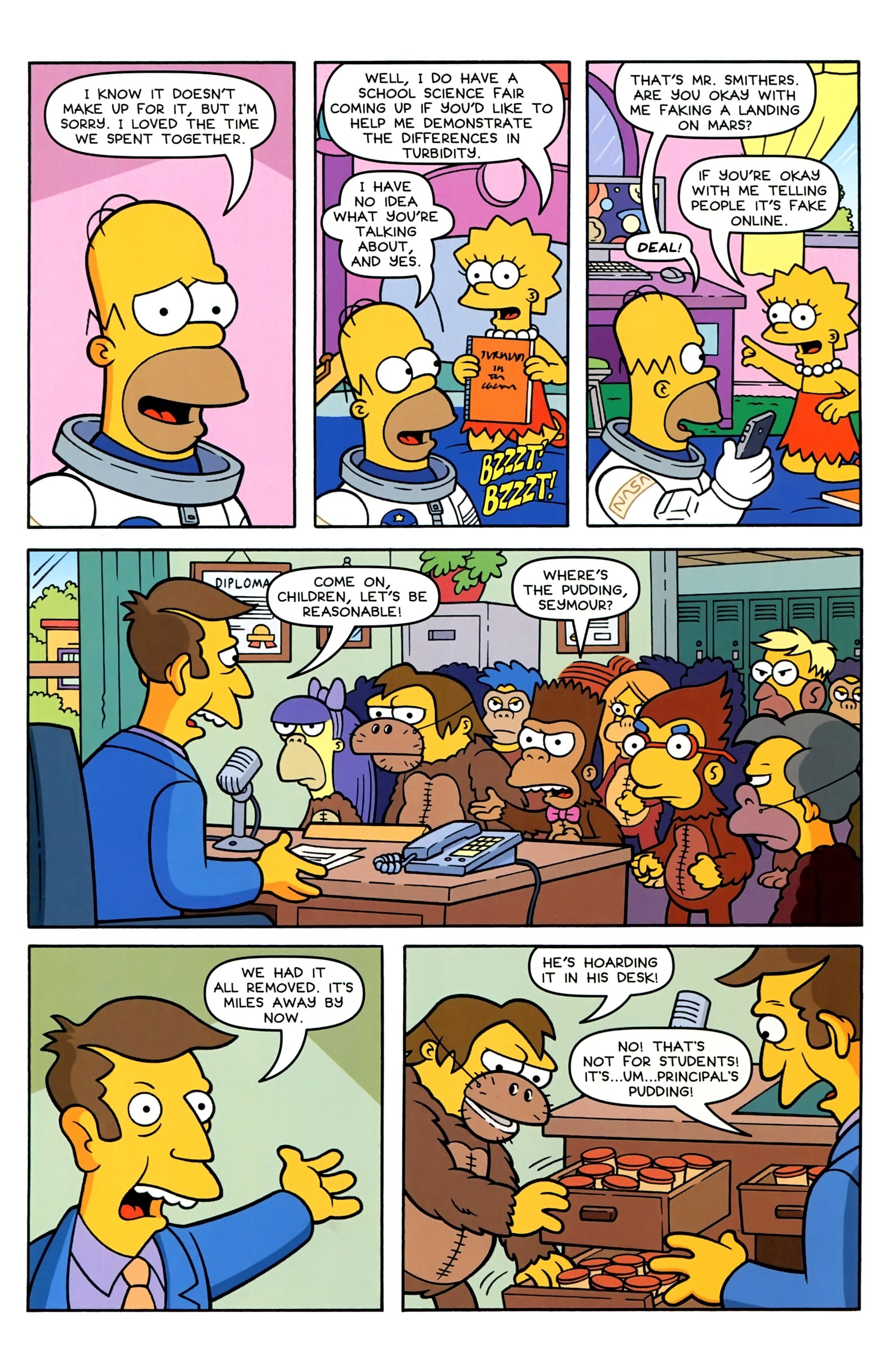 Read online Simpsons Comics comic -  Issue #244 - 22