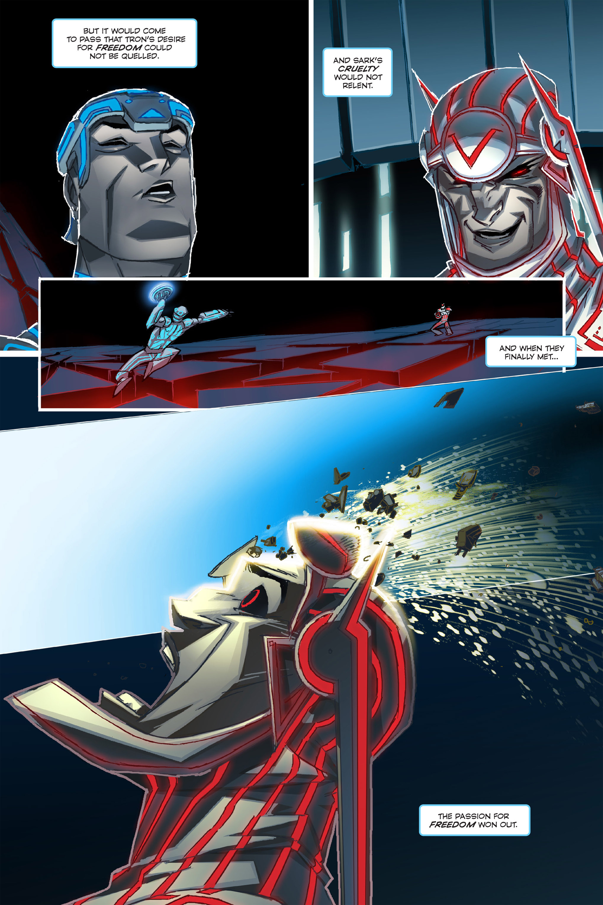 Read online TRON: Betrayal comic -  Issue # TPB - 10