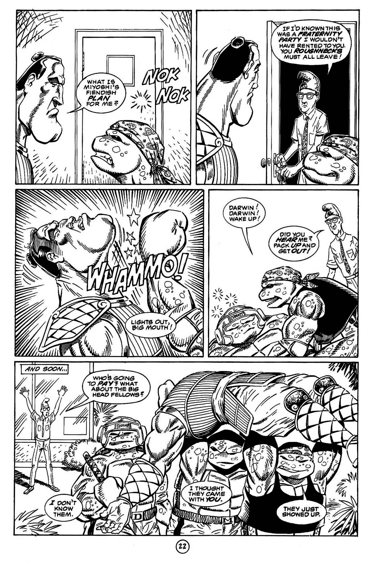 Read online Paul the Samurai (1992) comic -  Issue #6 - 23