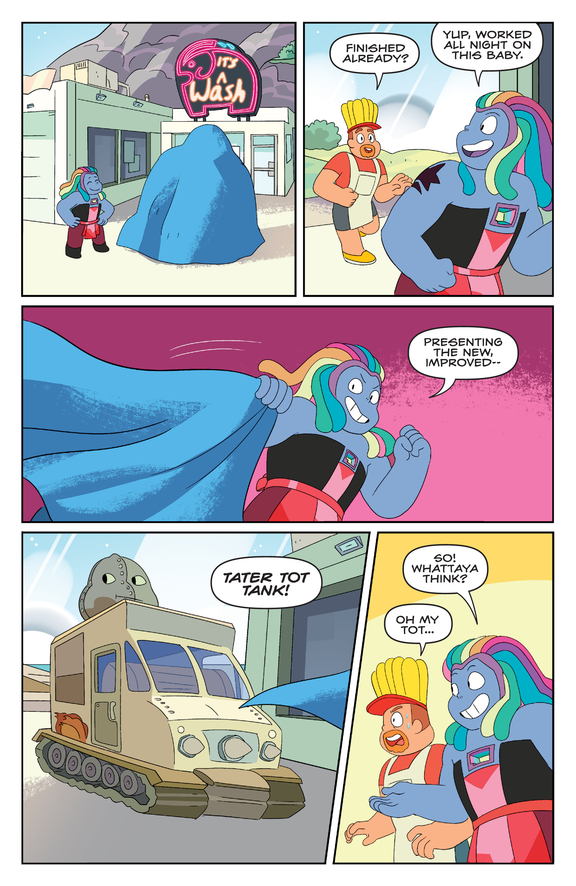 Read online Steven Universe Ongoing comic -  Issue #35 - 8