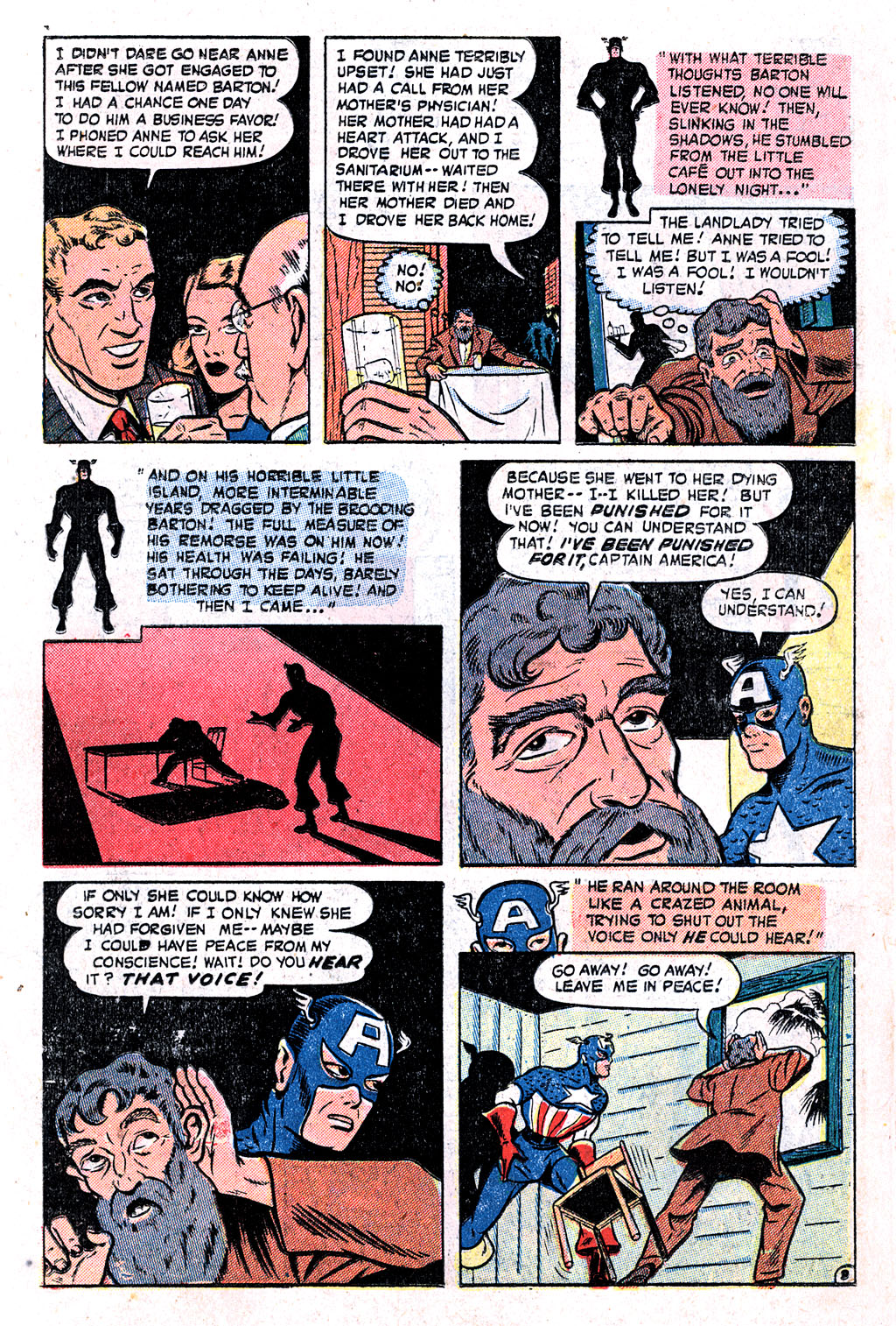 Read online Captain America Comics comic -  Issue #69 - 22