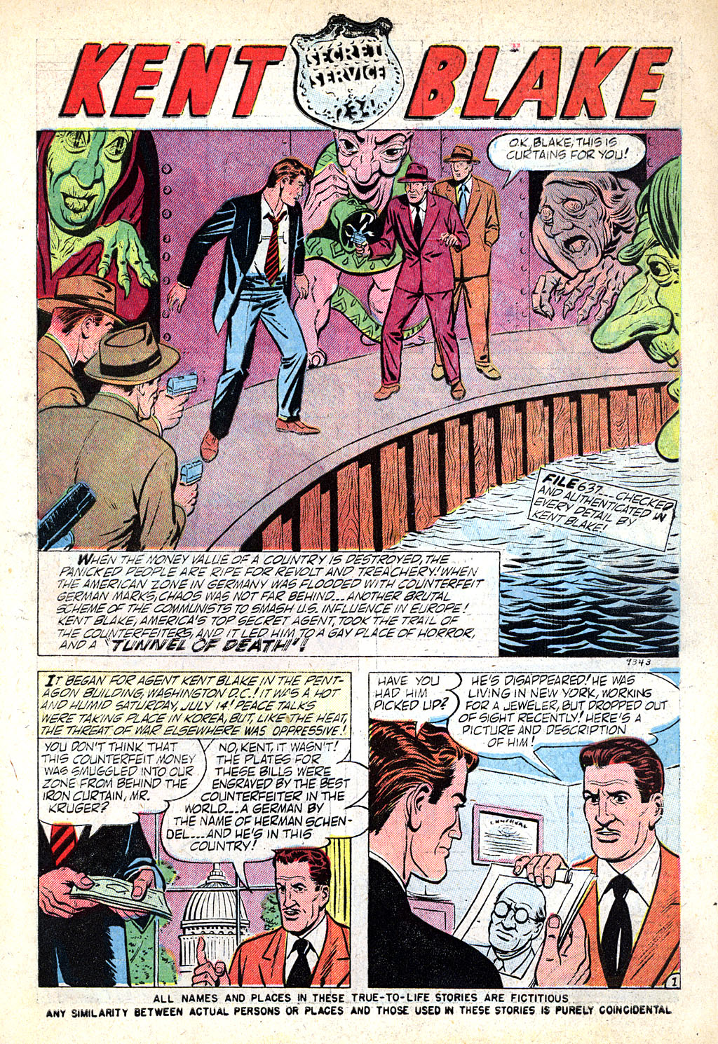 Read online Kent Blake of the Secret Service comic -  Issue #6 - 3