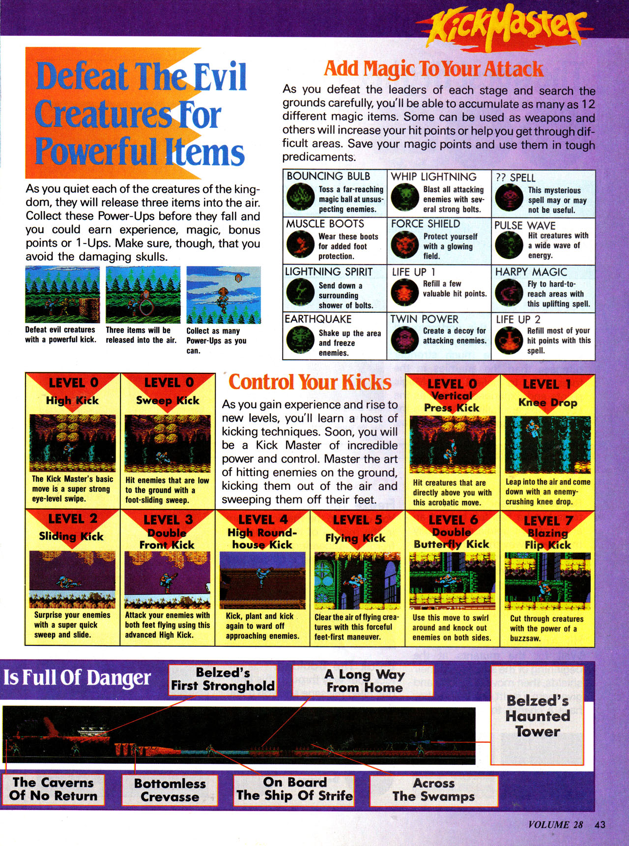 Read online Nintendo Power comic -  Issue #28 - 46