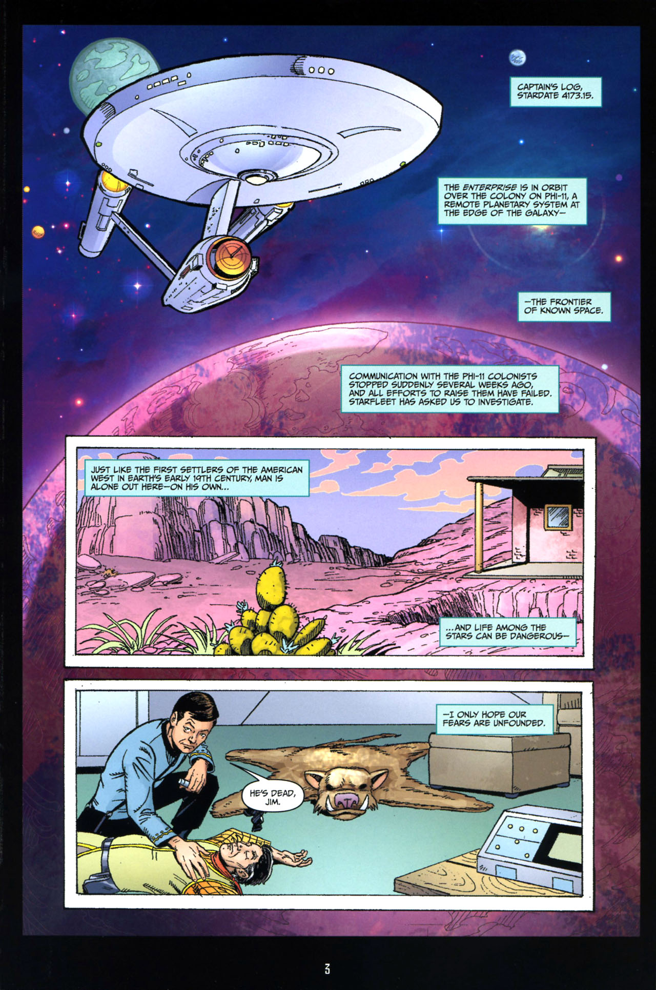Read online Star Trek: Year Four comic -  Issue #3 - 5