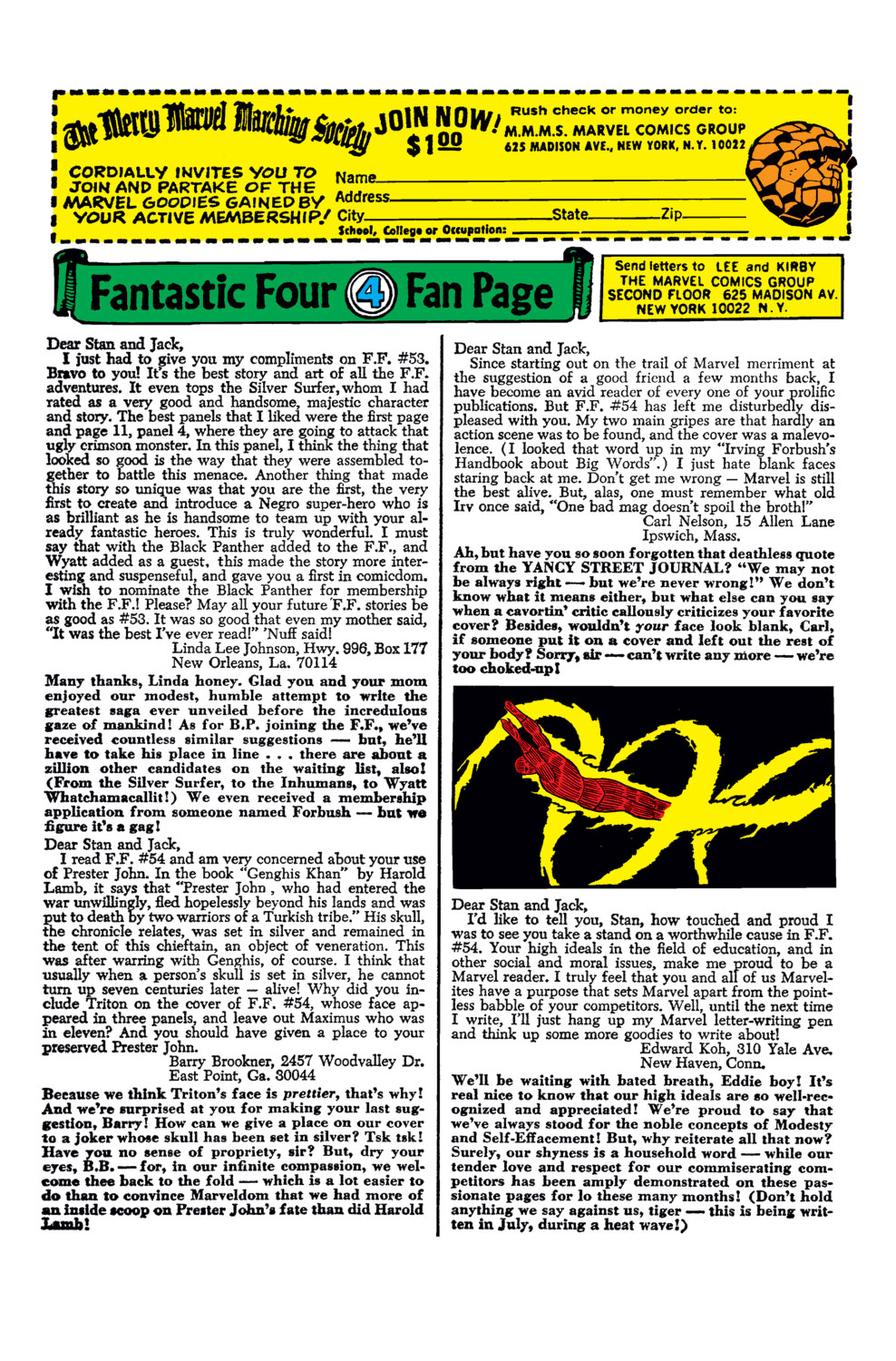 Read online Fantastic Four (1961) comic -  Issue #57 - 22