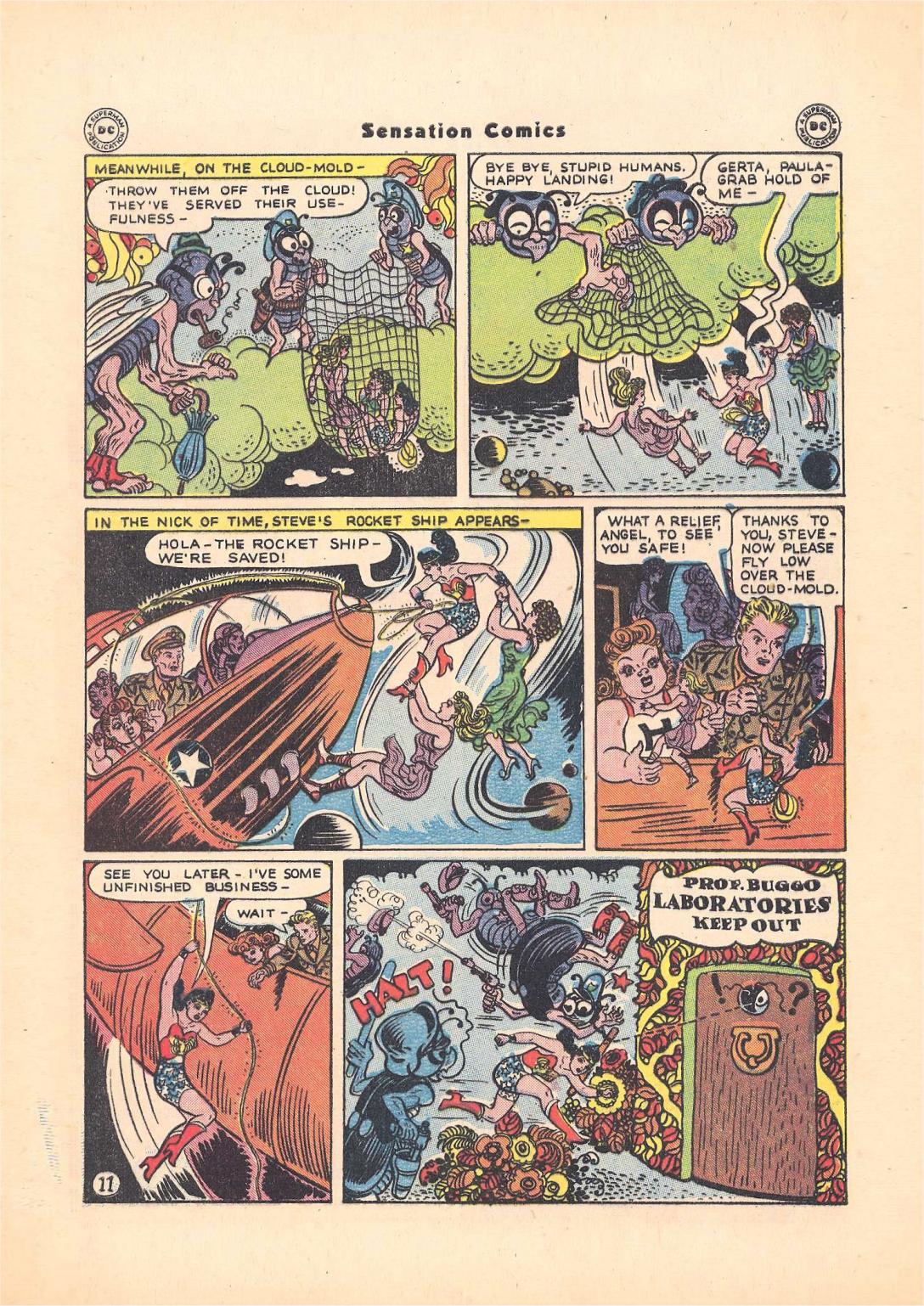 Read online Sensation (Mystery) Comics comic -  Issue #55 - 13