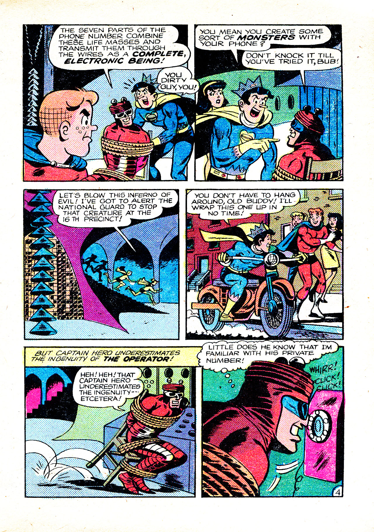 Read online Captain Hero Comics Digest Magazine comic -  Issue # TPB - 124