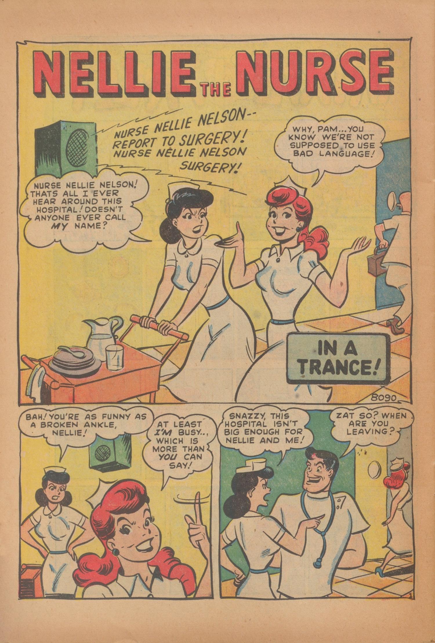 Read online Nellie The Nurse (1945) comic -  Issue #28 - 26