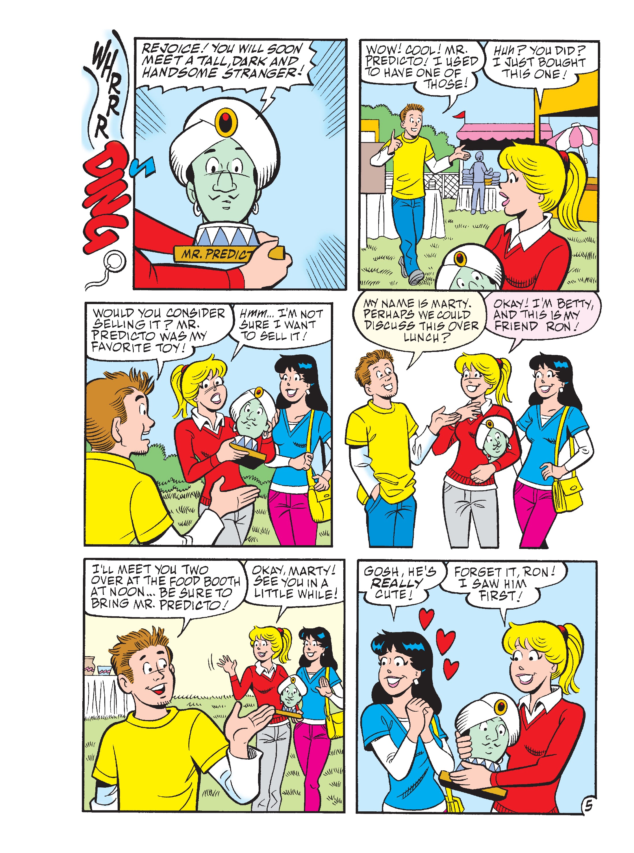 Read online World of Betty & Veronica Digest comic -  Issue #3 - 119