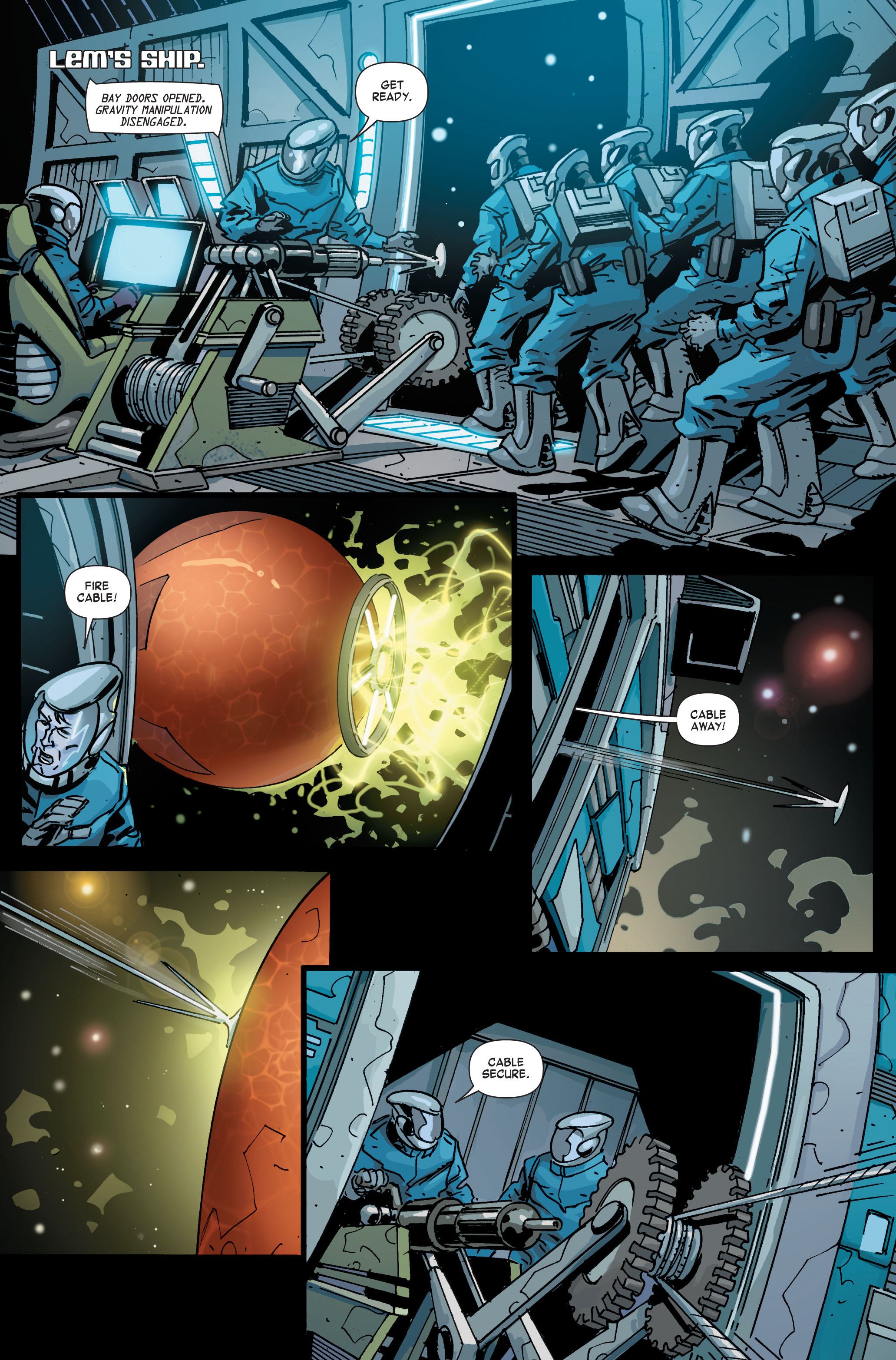 Read online Formic Wars: Burning Earth comic -  Issue #3 - 14