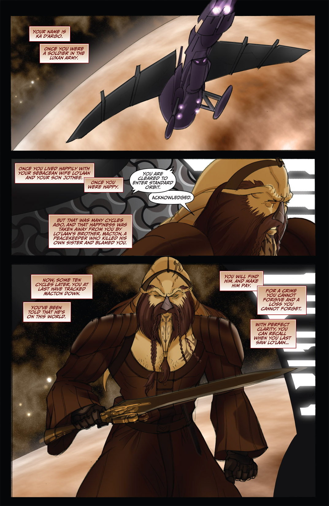 Read online Farscape: D'Argo's Trial comic -  Issue #3 - 4