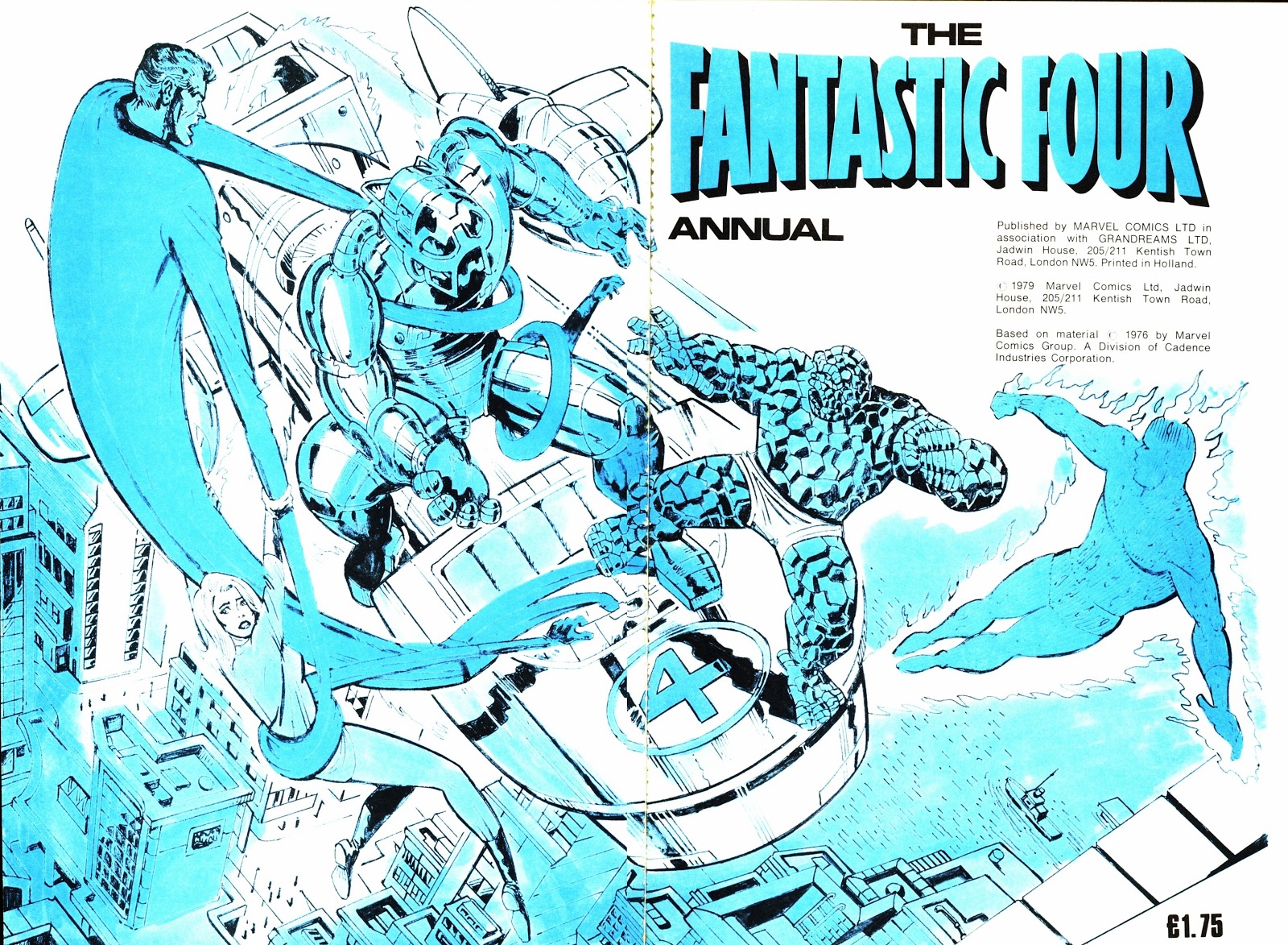 Fantastic Four (1961) issue Annual 1980 - Page 2