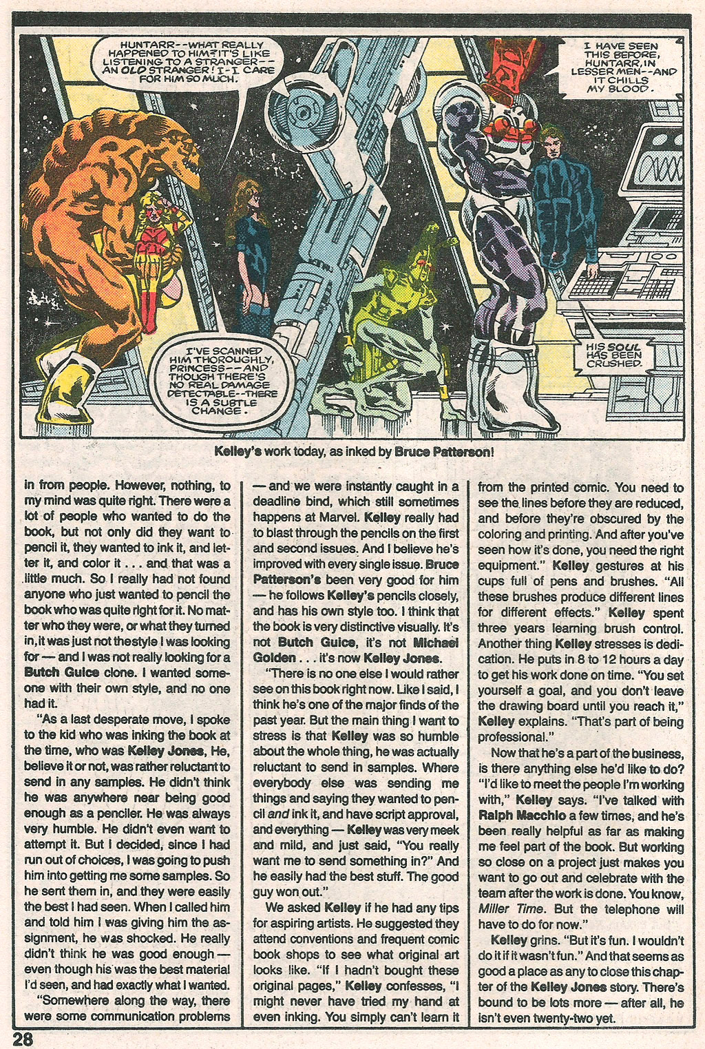 Read online Marvel Age comic -  Issue #27 - 29