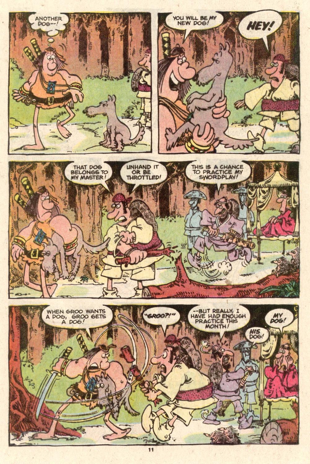 Read online Sergio Aragonés Groo the Wanderer comic -  Issue #39 - 11