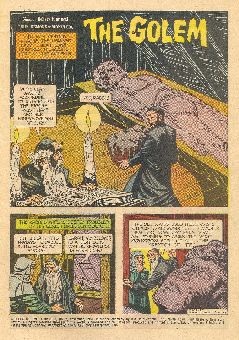 Read online Ripley's Believe it or Not! (1965) comic -  Issue #7 - 3