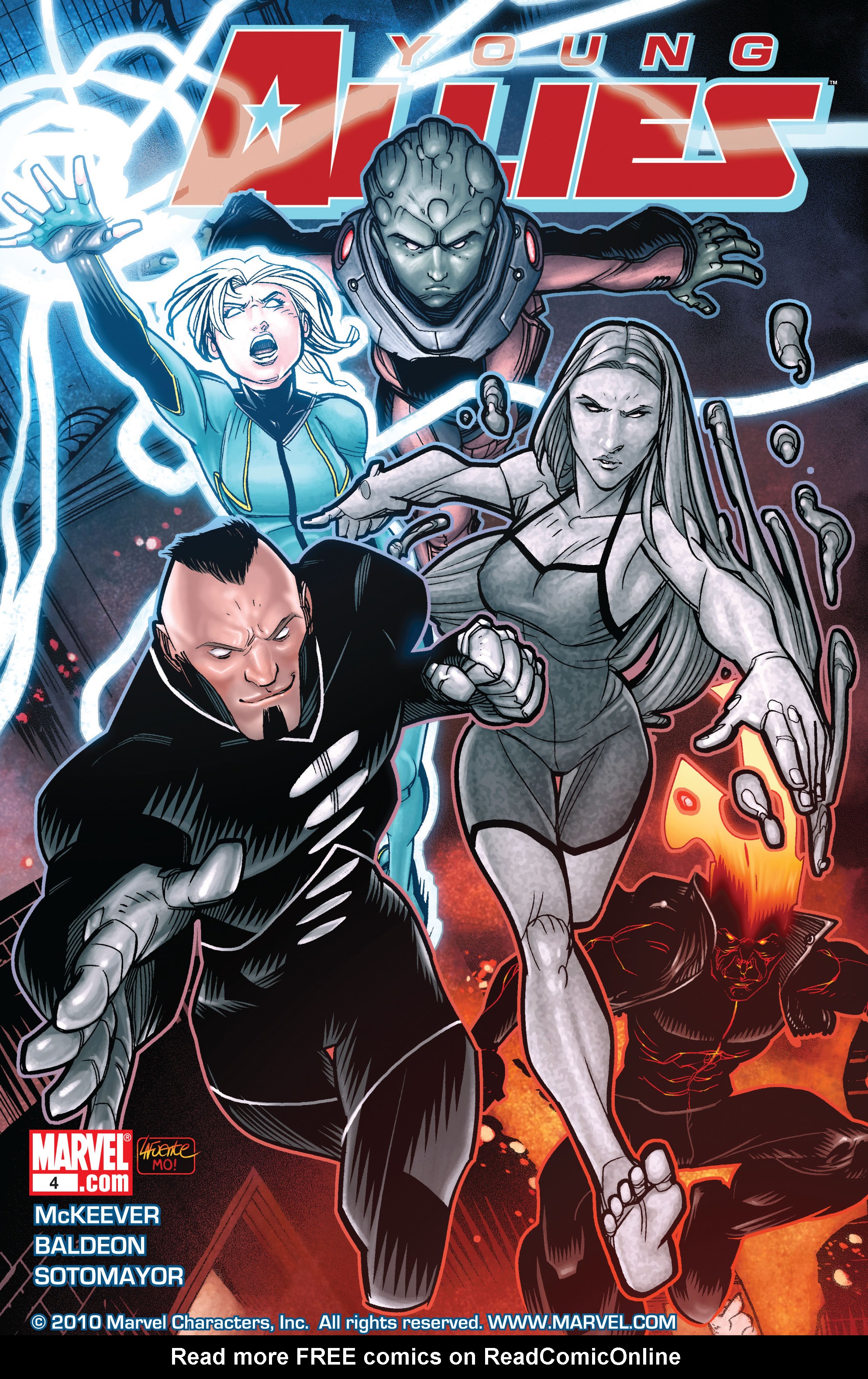 Read online Young Allies comic -  Issue #4 - 1