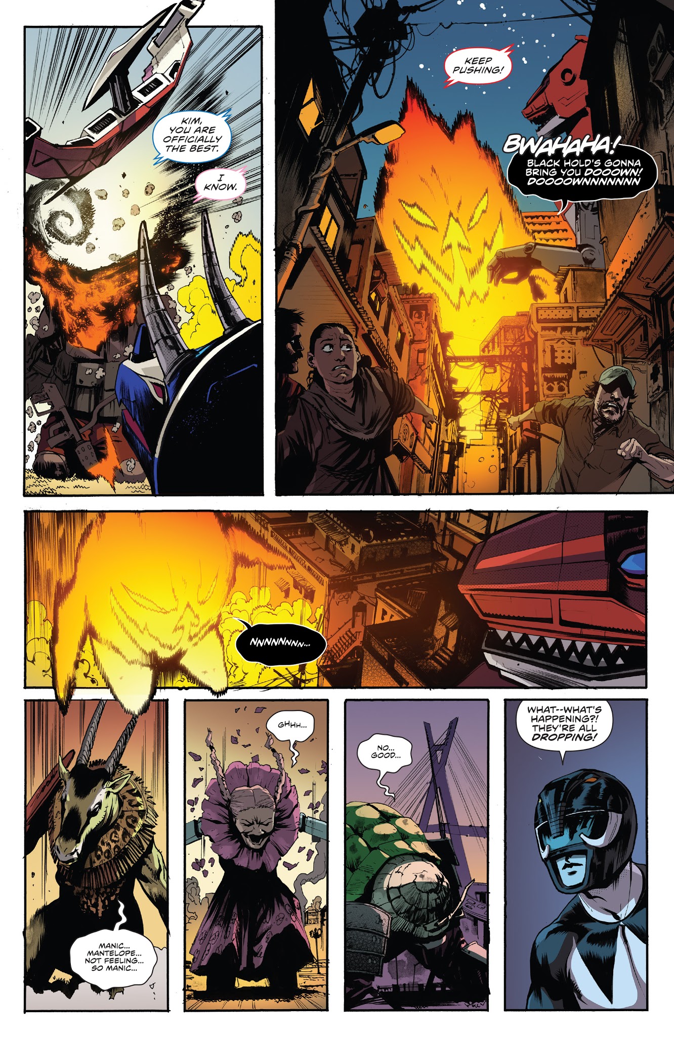 Read online Mighty Morphin Power Rangers comic -  Issue #24 - 10