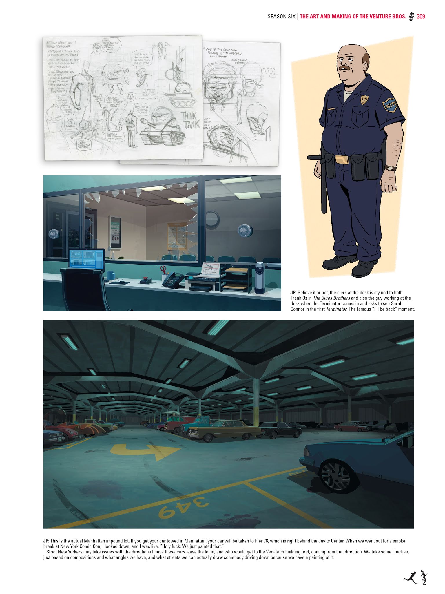 Read online Go Team Venture!: The Art and Making of The Venture Bros. comic -  Issue # TPB (Part 4) - 8