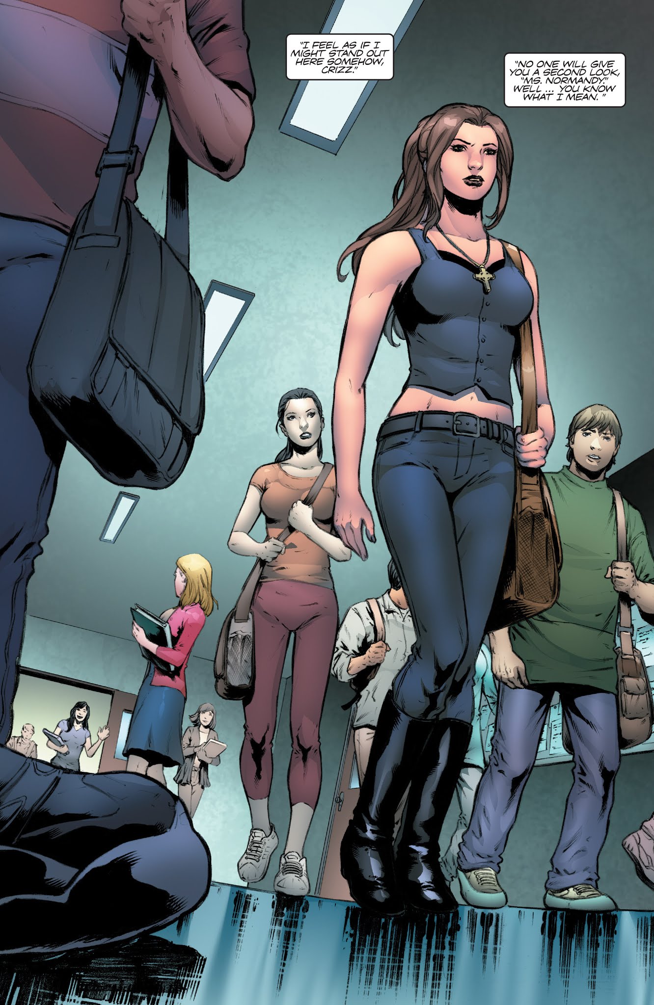 Read online Vampirella vs. Fluffy comic -  Issue # Full - 8