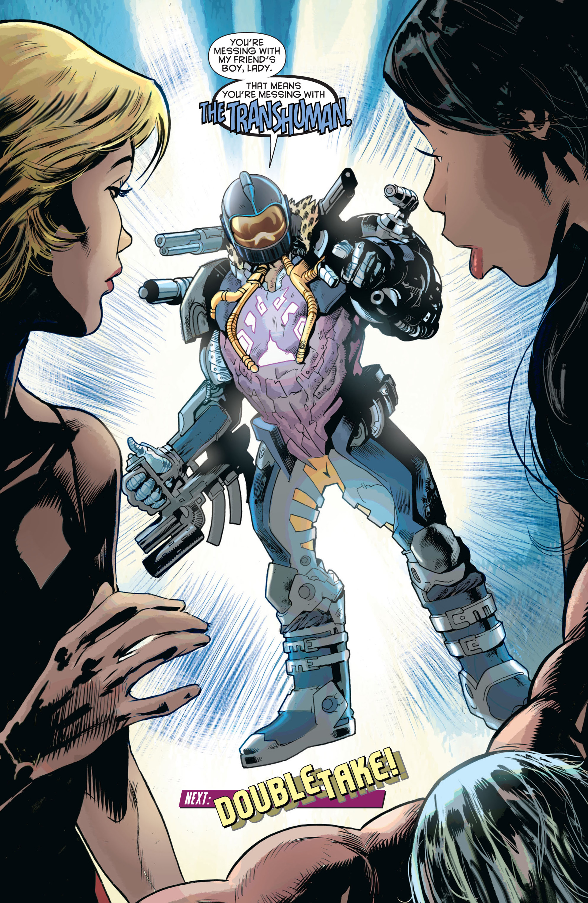 Read online Resurrection Man (2011) comic -  Issue #3 - 21