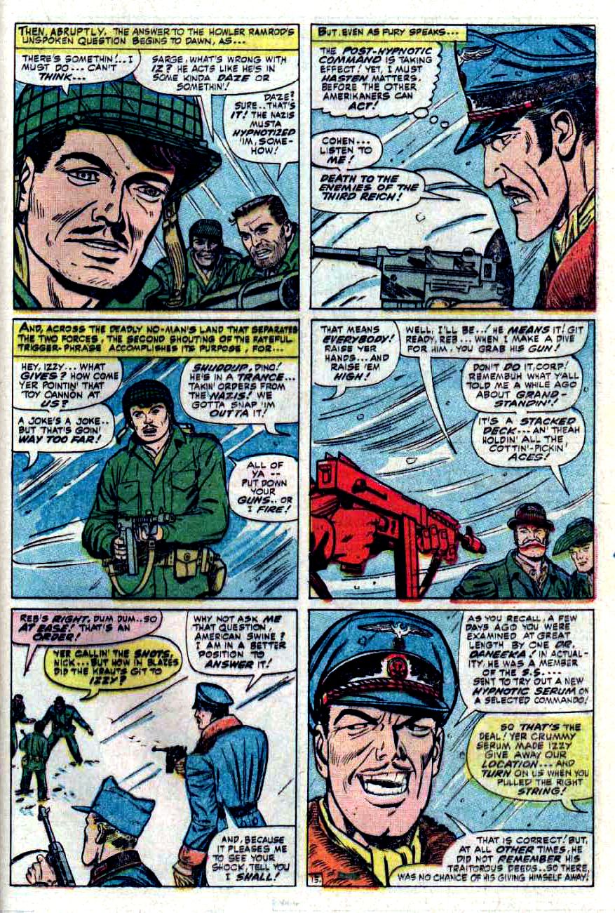 Read online Sgt. Fury comic -  Issue #32 - 21