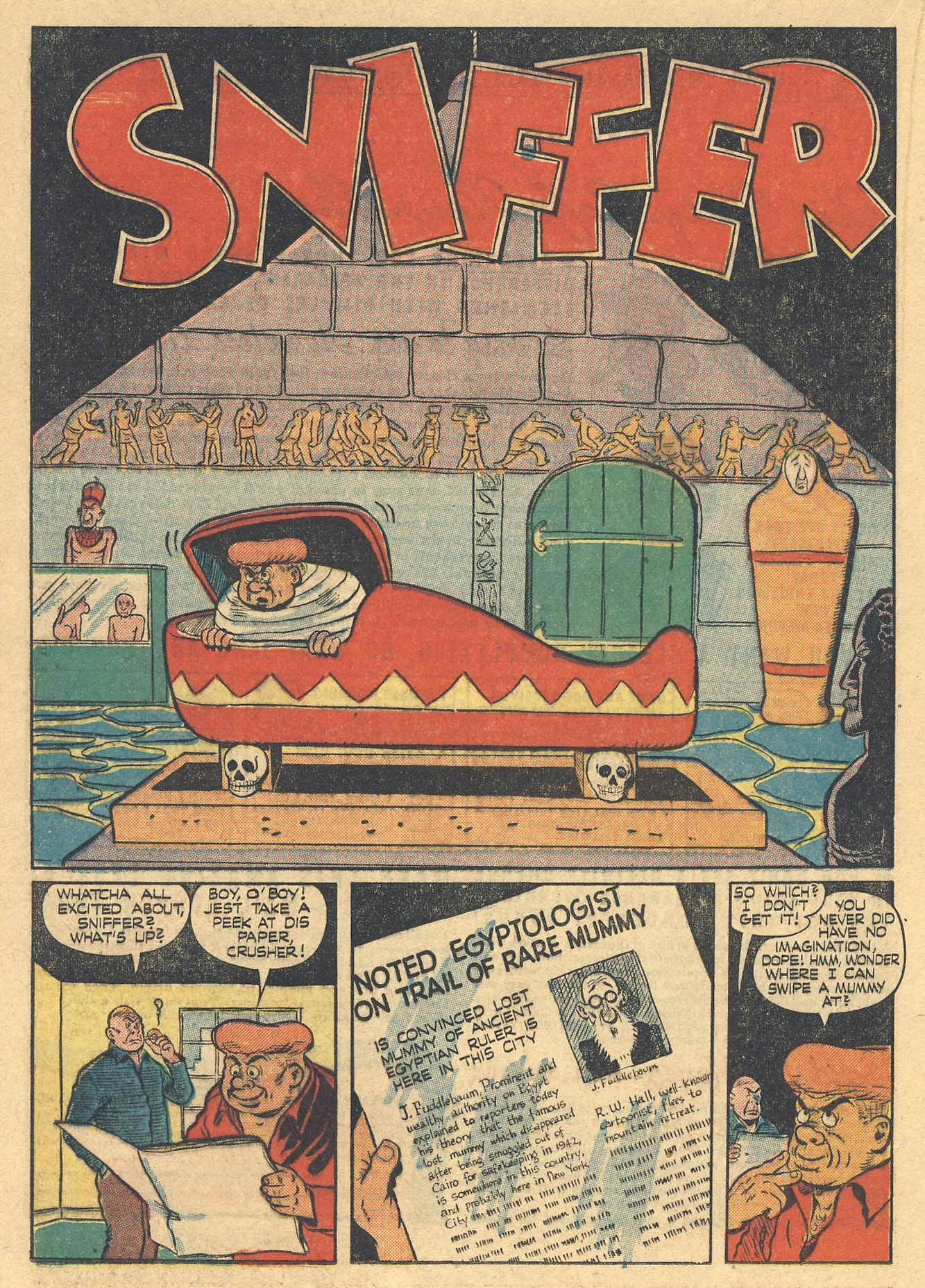 Read online Daredevil (1941) comic -  Issue #35 - 36