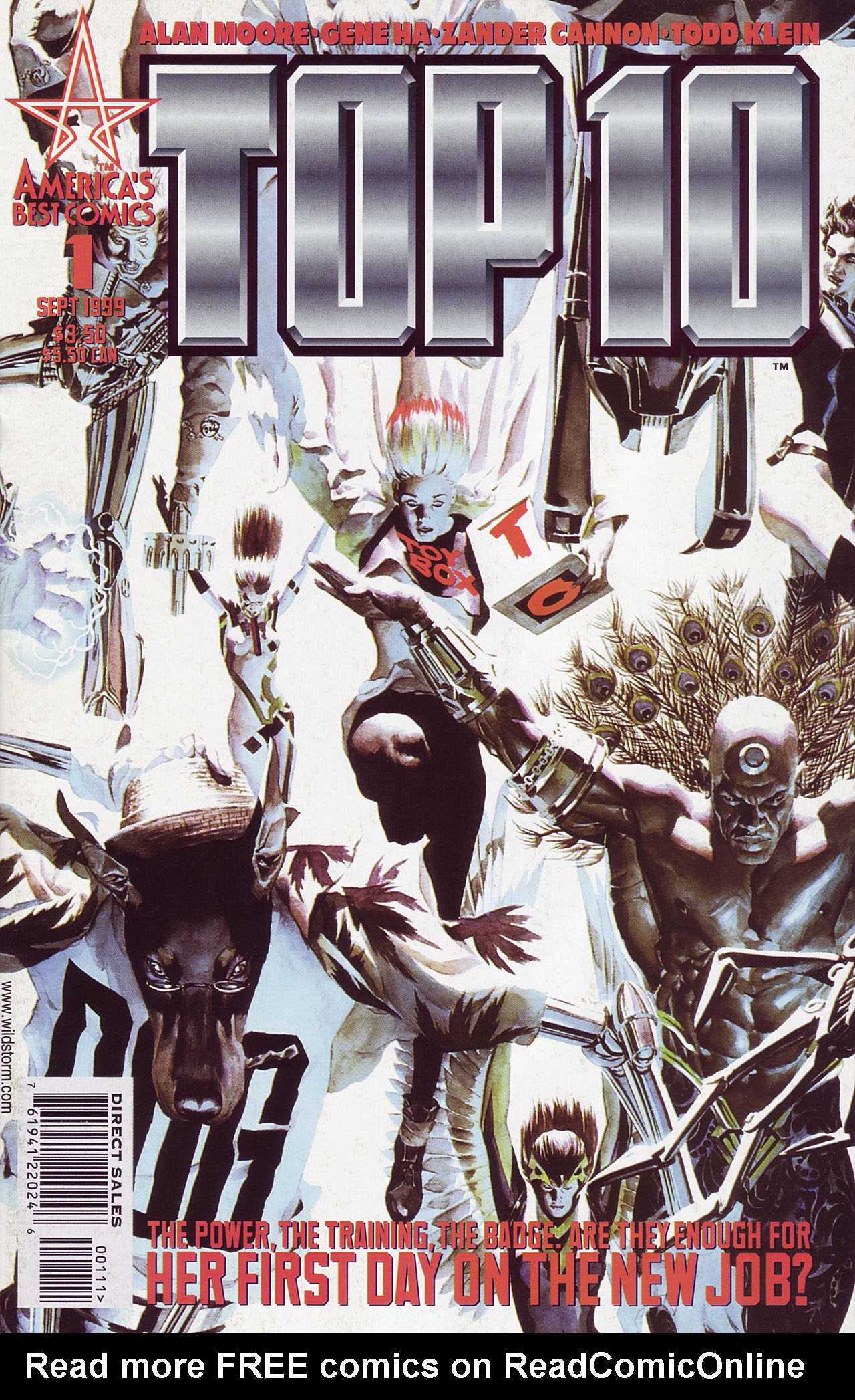 Read online Top 10 comic -  Issue #1 - 1