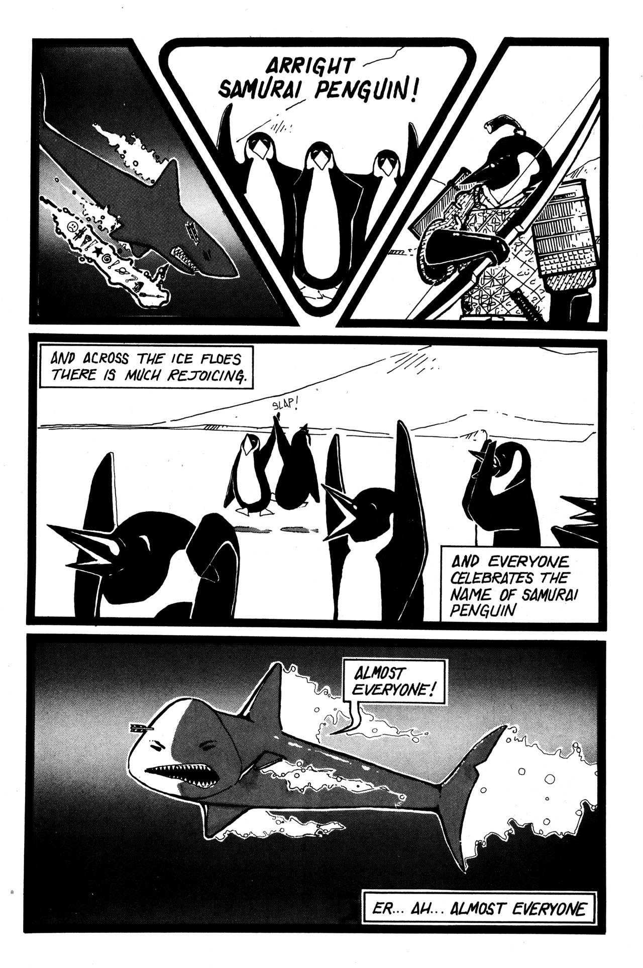 Read online Samurai Penguin comic -  Issue #1 - 8