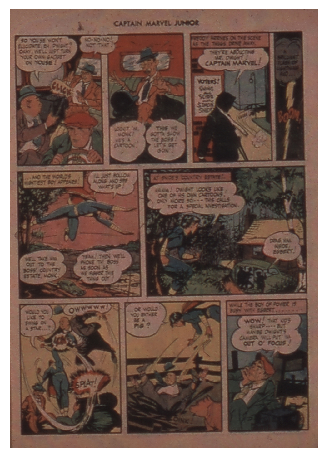 Read online Captain Marvel, Jr. comic -  Issue #32 - 7