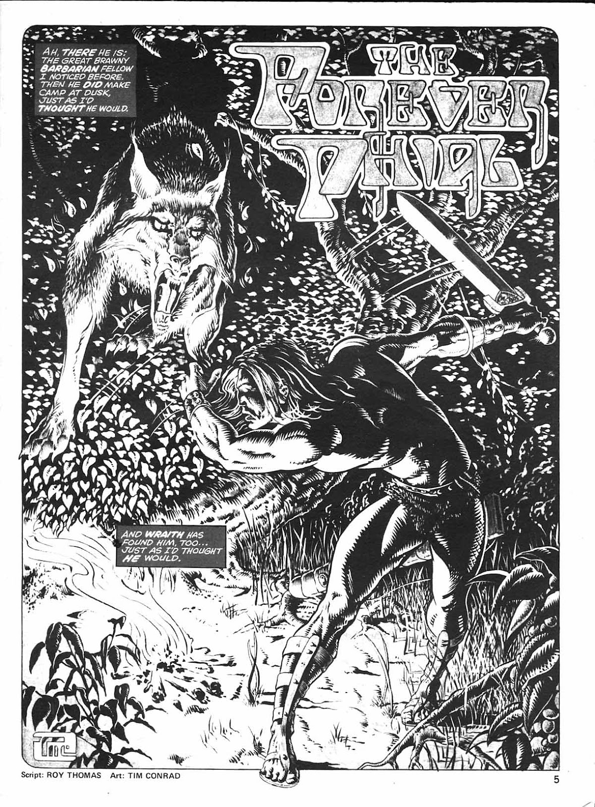 The Savage Sword Of Conan issue 8 - Page 5