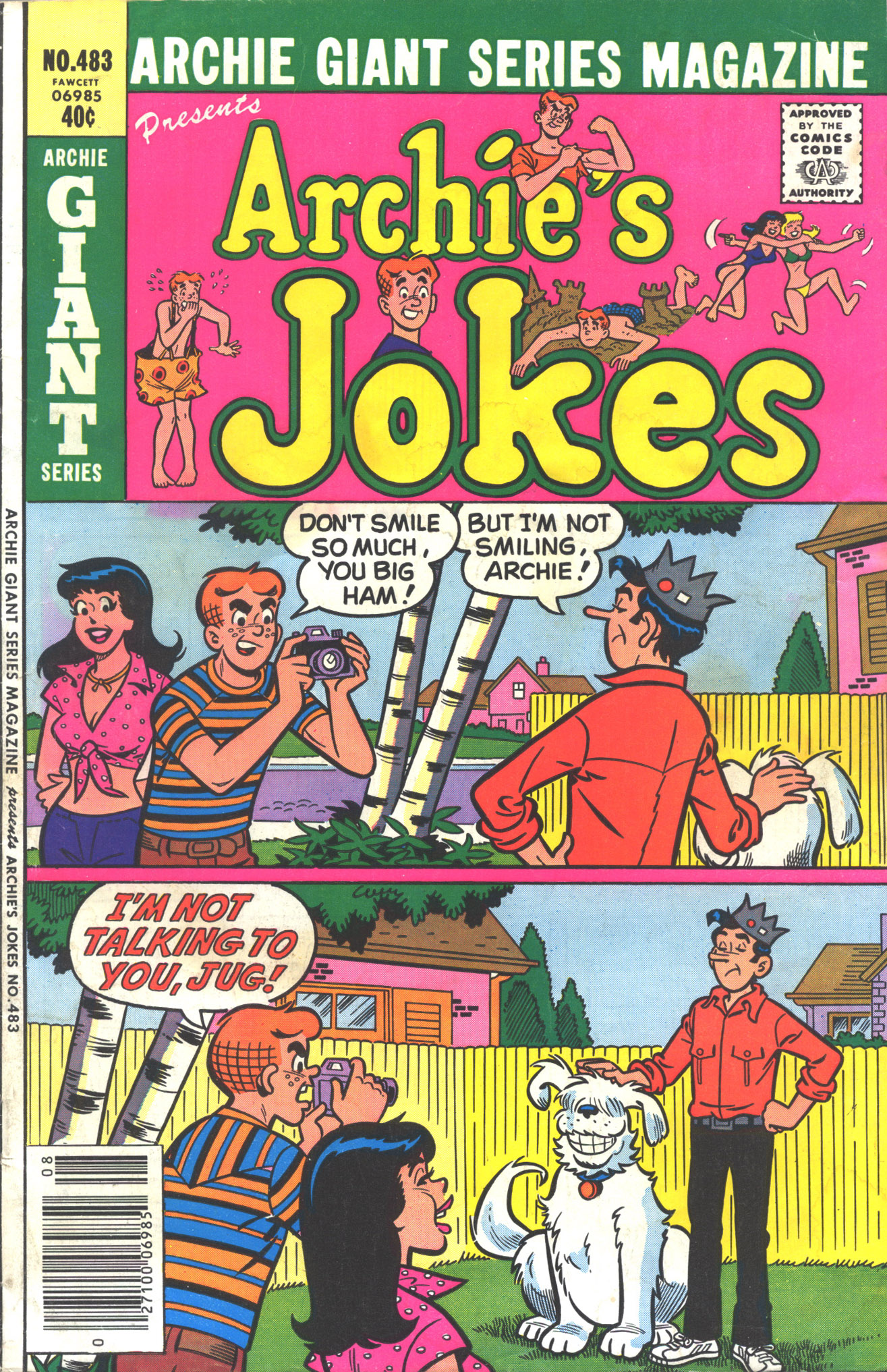 Read online Archie Giant Series Magazine comic -  Issue #483 - 1