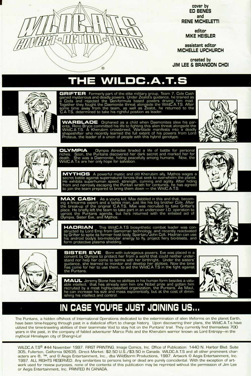 Read online WildC.A.T.s: Covert Action Teams comic -  Issue #44 - 2