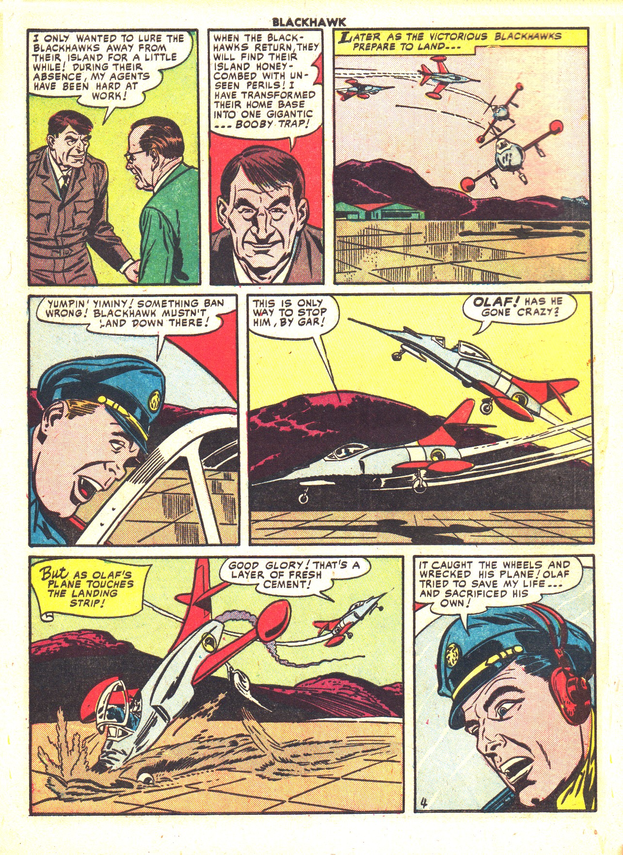 Read online Blackhawk (1957) comic -  Issue #45 - 6