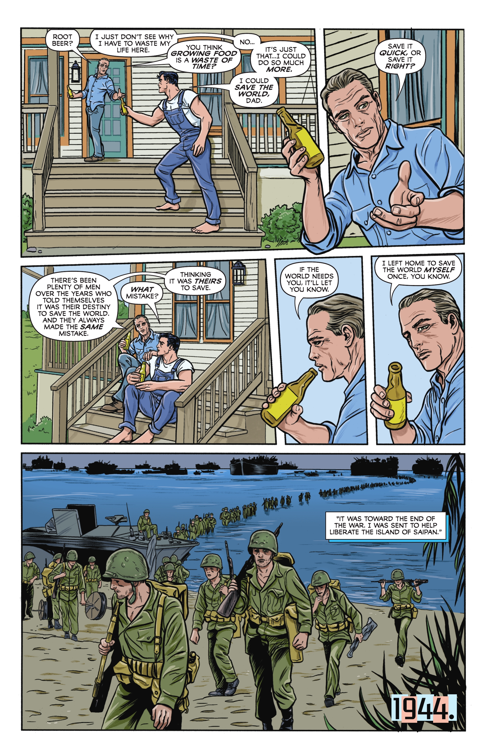 Read online Superman: Space Age comic -  Issue # TPB 1 - 9