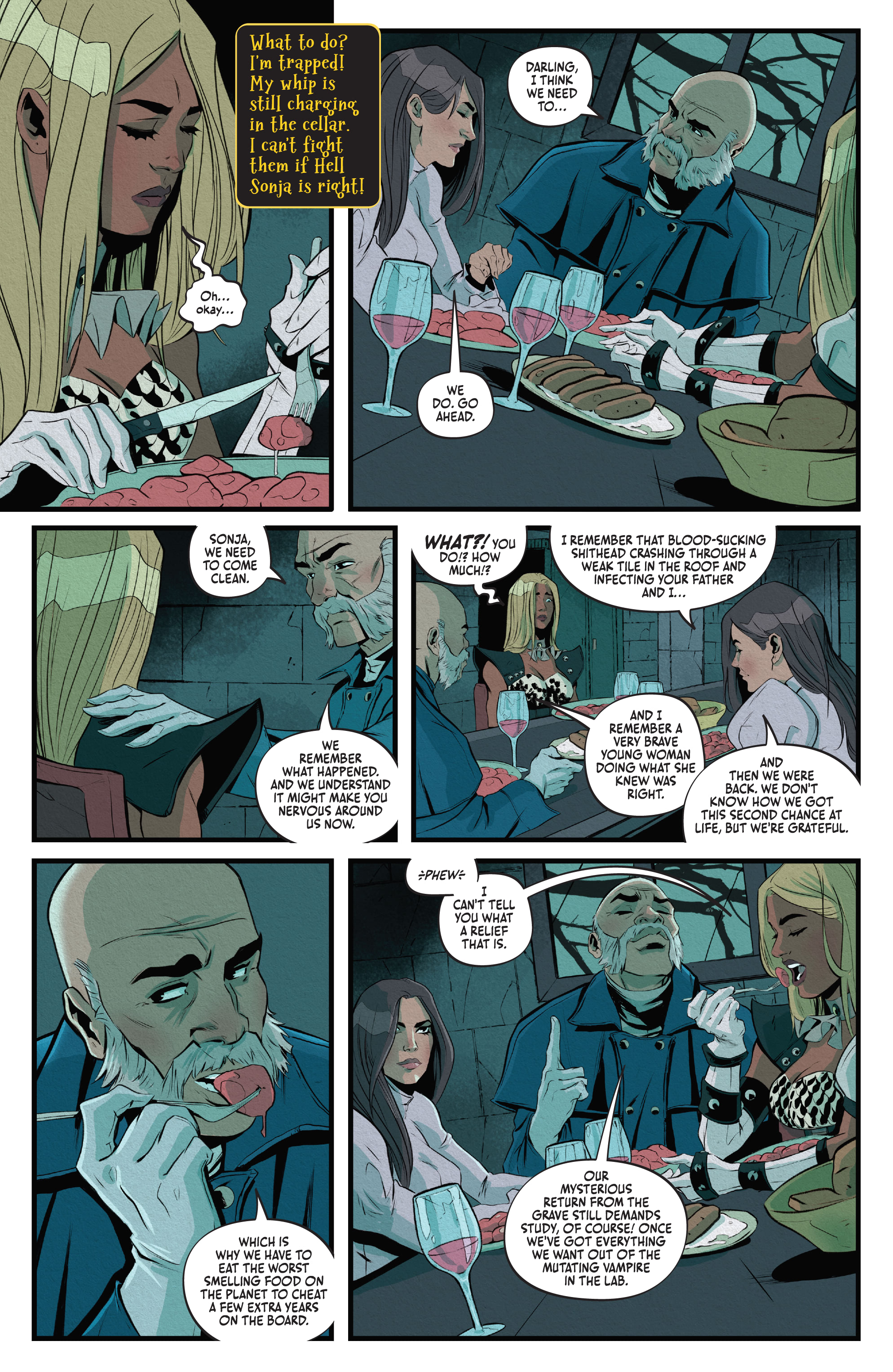 Read online Sonjaversal comic -  Issue #7 - 17
