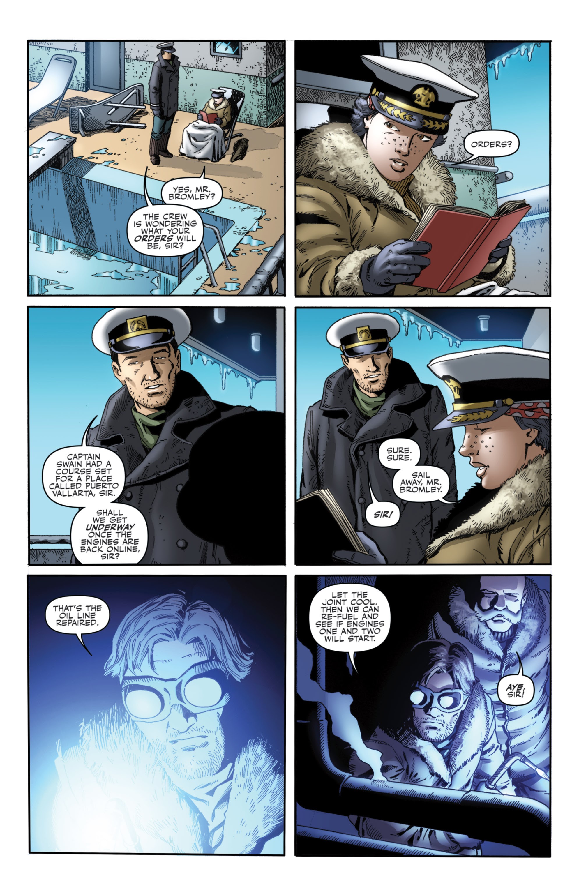 Read online Winterworld: Frozen Fleet comic -  Issue #2 - 17