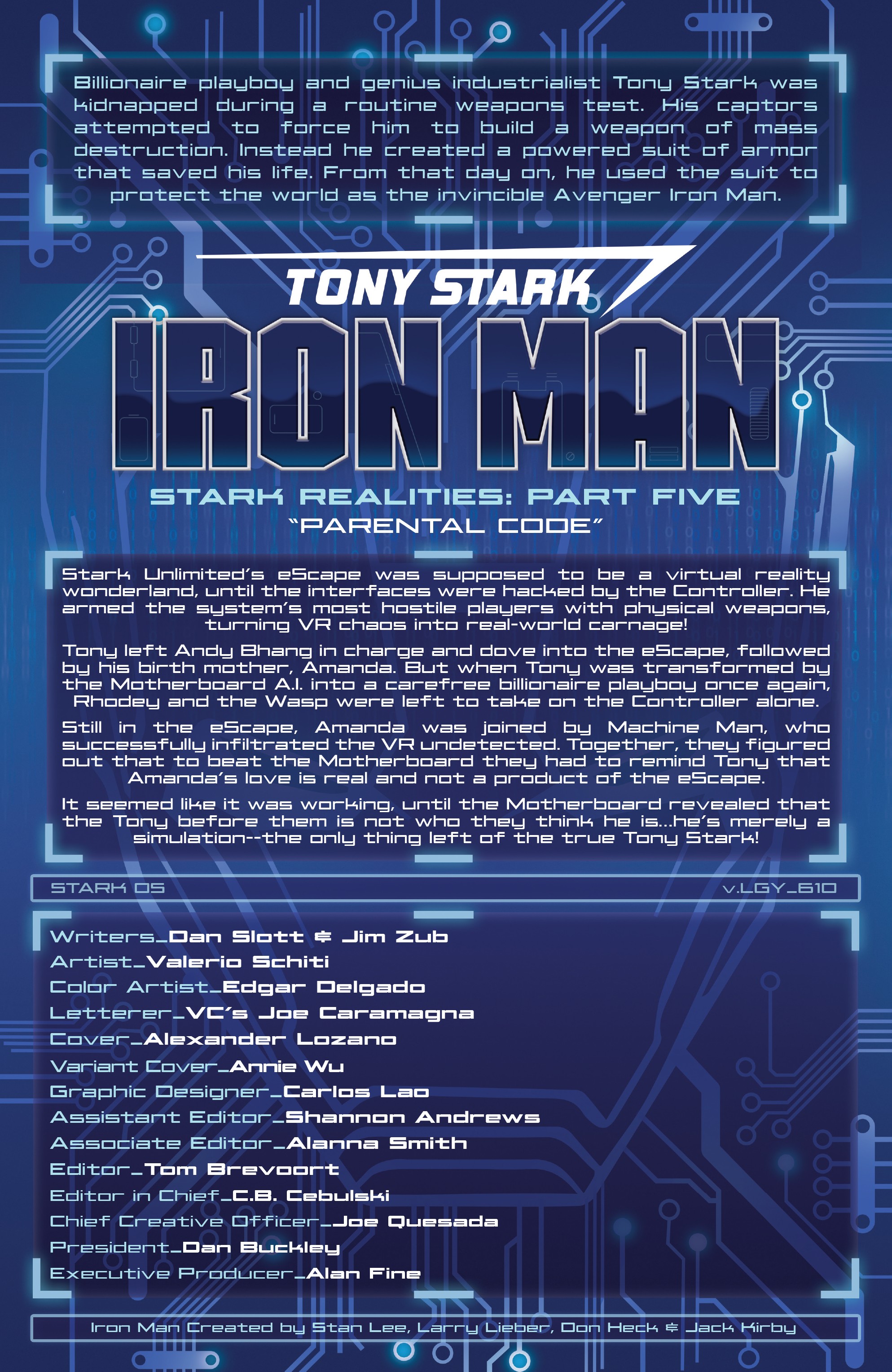 Read online Tony Stark: Iron Man comic -  Issue #10 - 2
