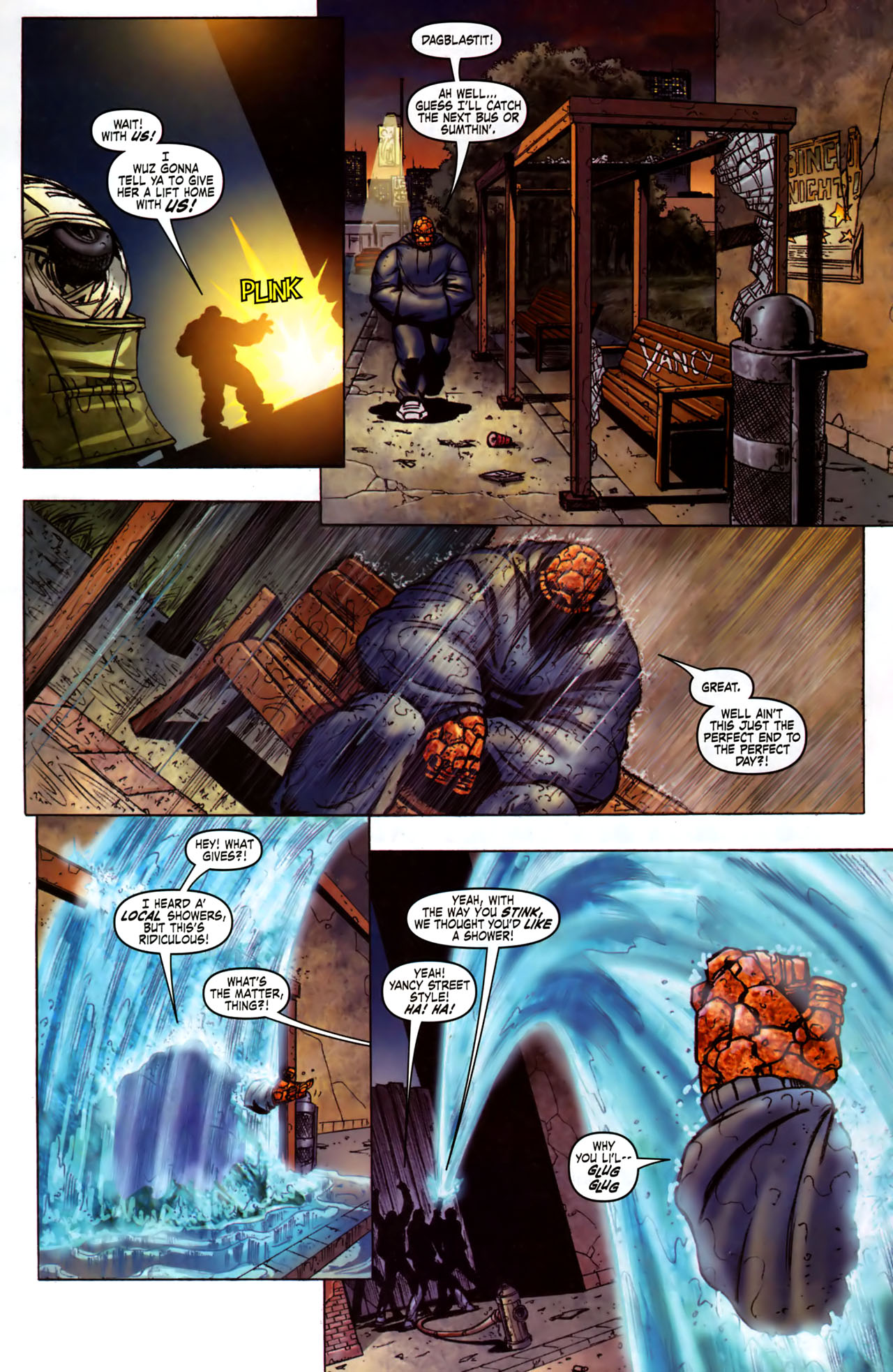 Read online The Thing (2006) comic -  Issue #5 - 11