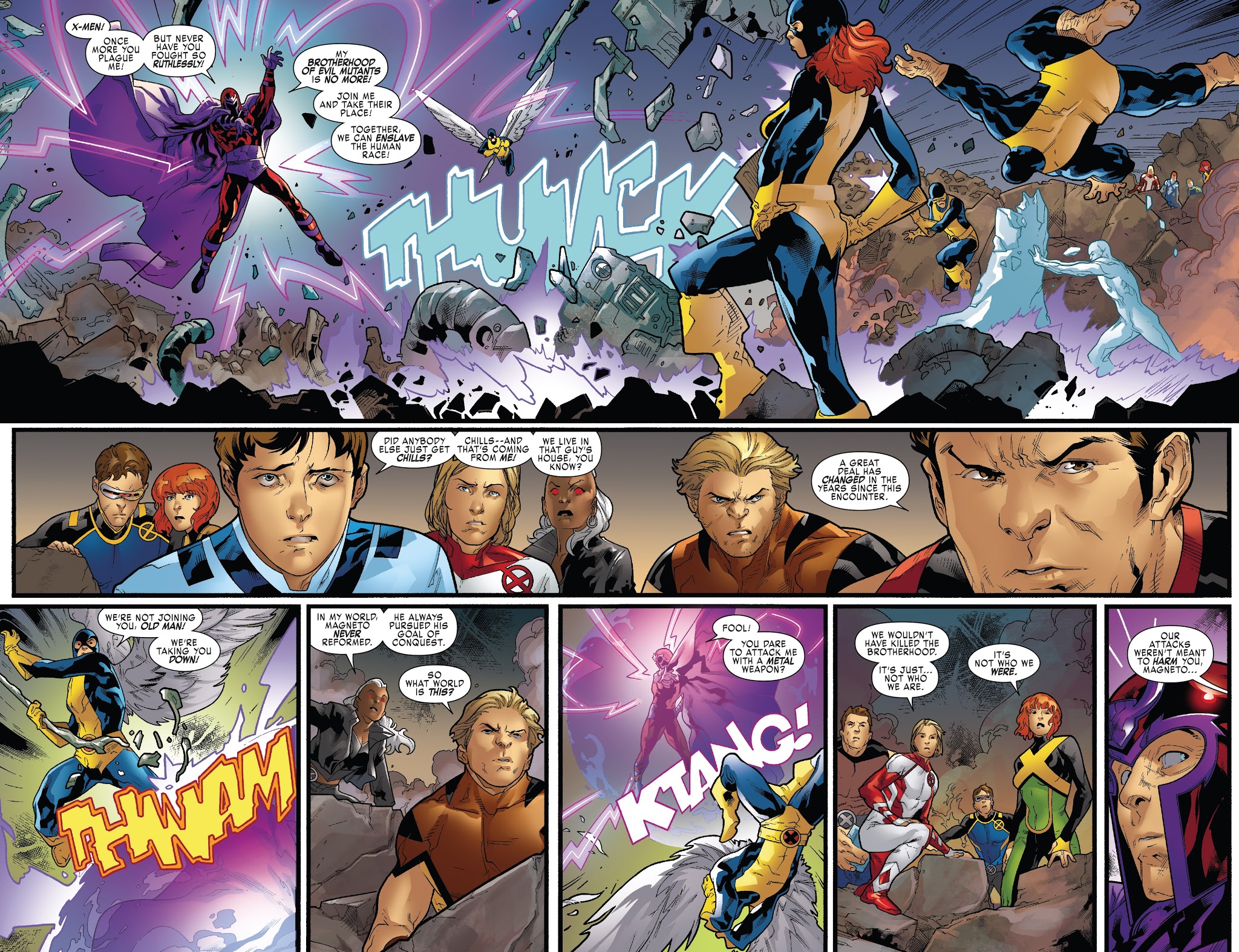 Read online X-Men: Blue comic -  Issue #19 - 4