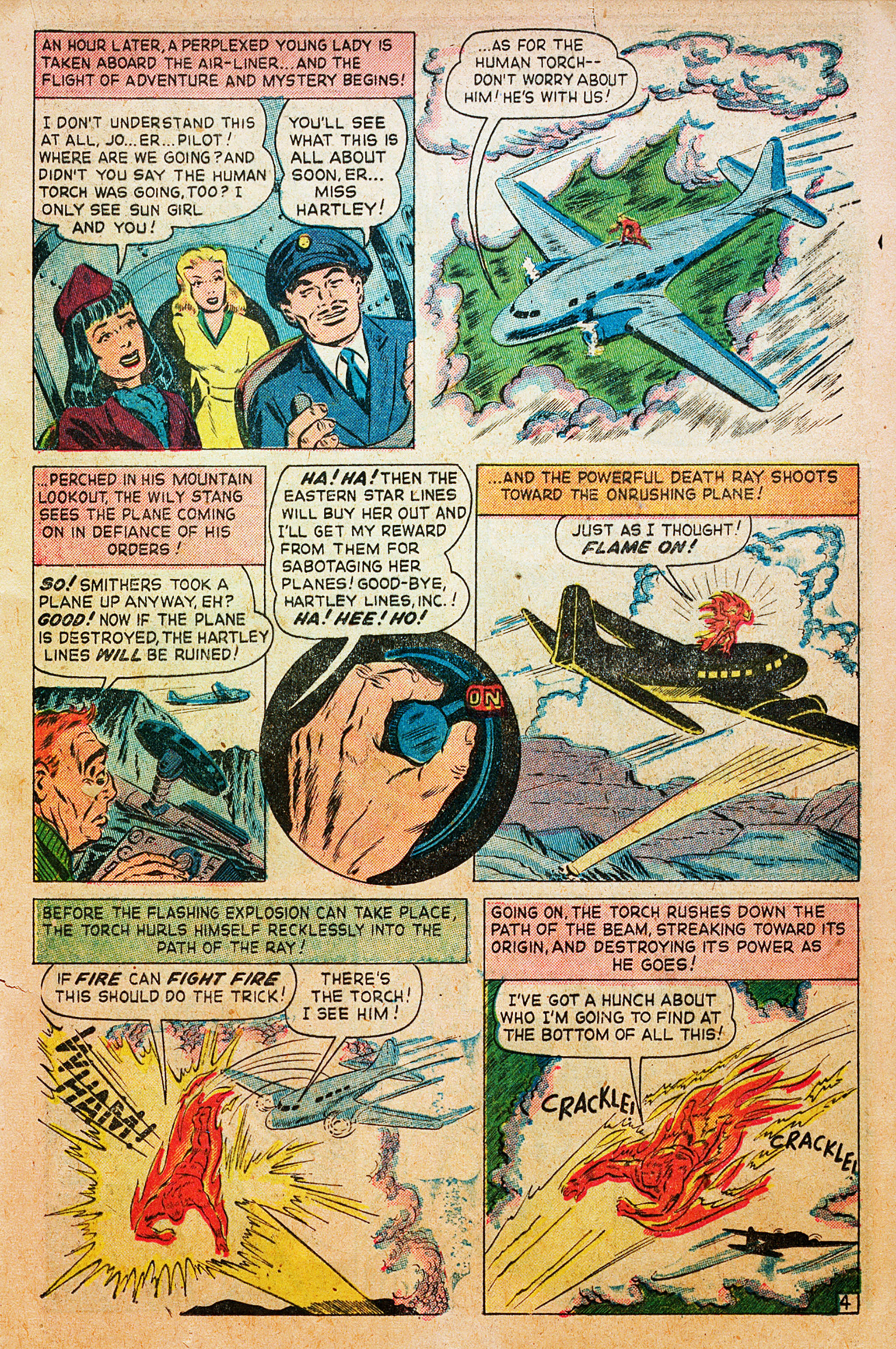 Read online The Human Torch (1940) comic -  Issue #35 - 21