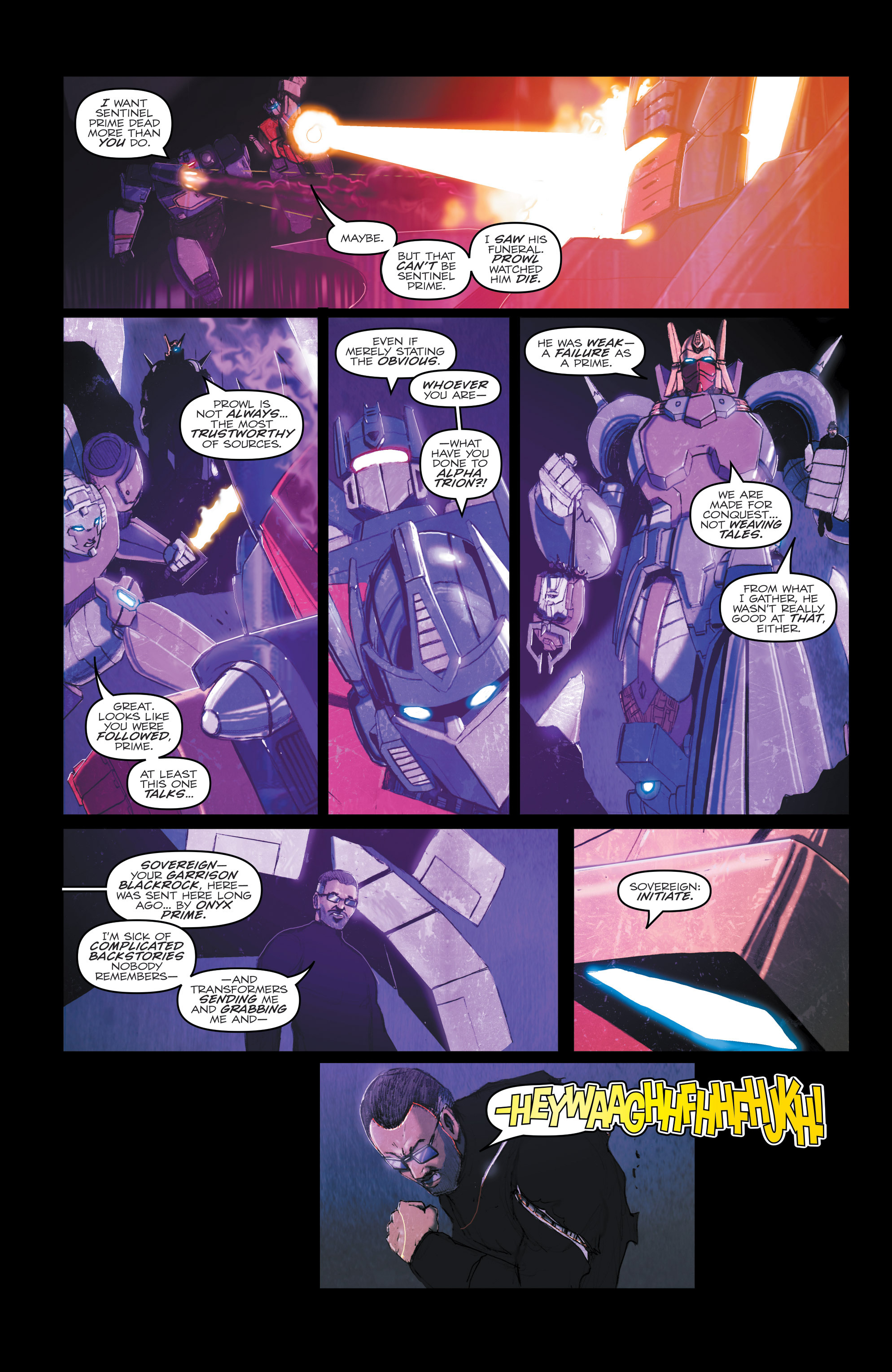 Read online The Transformers (2014) comic -  Issue #56 - 21