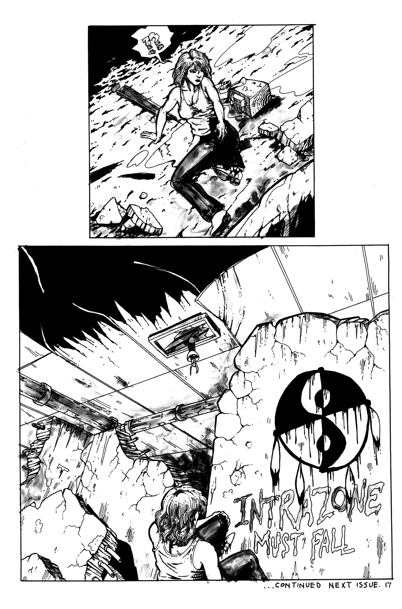 Read online Intrazone comic -  Issue #1 - 19