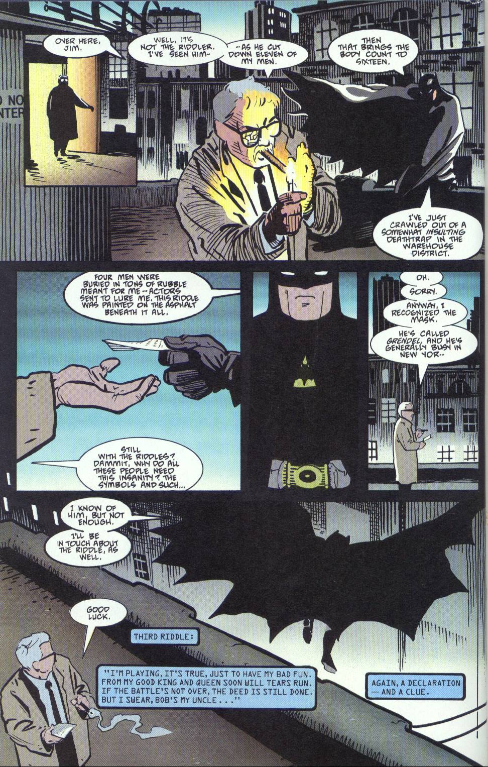 Read online Batman/Grendel comic -  Issue #2 - 10
